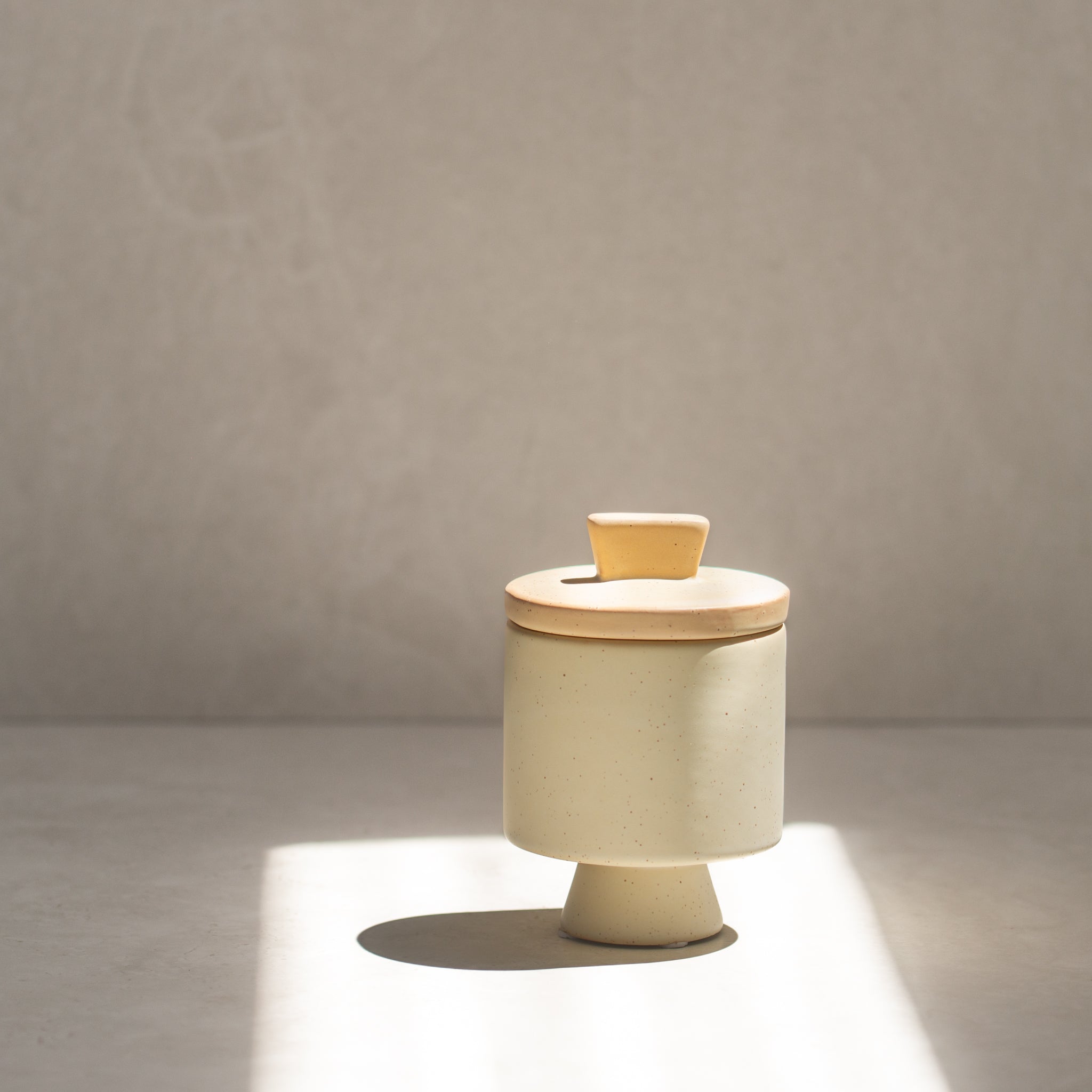 Tula Stoneware Cannister | Cream