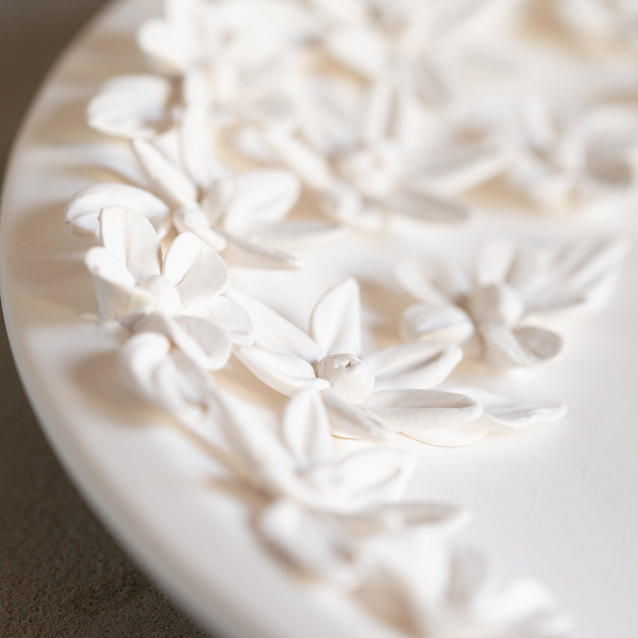 Ceramic Floral Plate