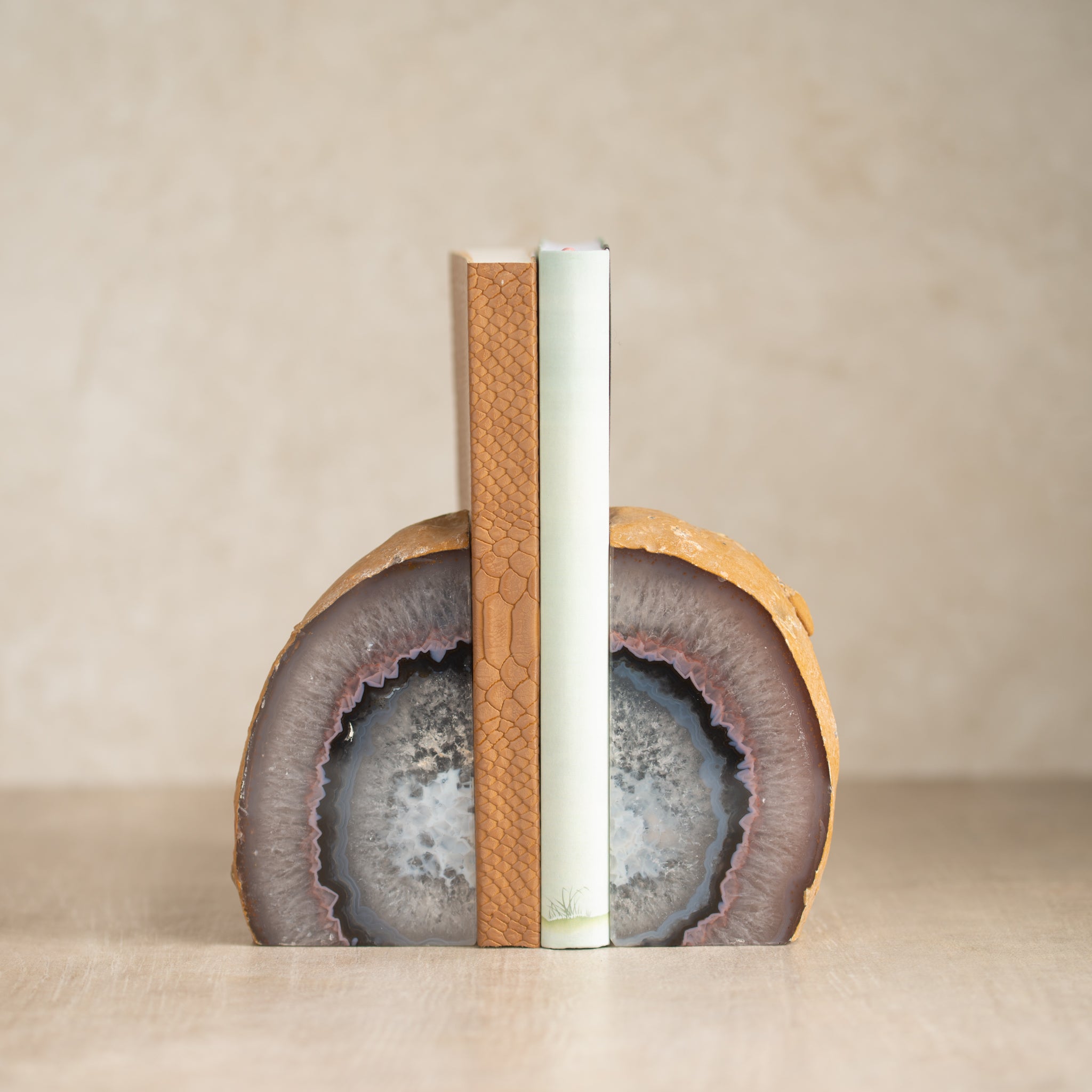 Agate Bookends | F