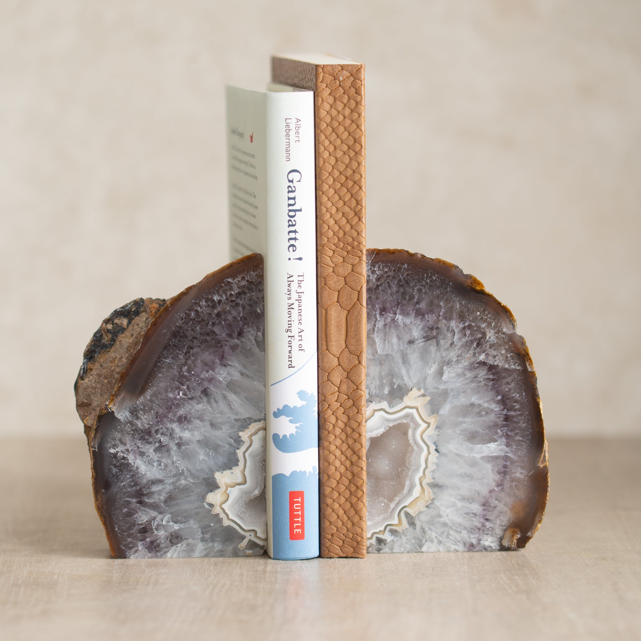Agate Bookends | E