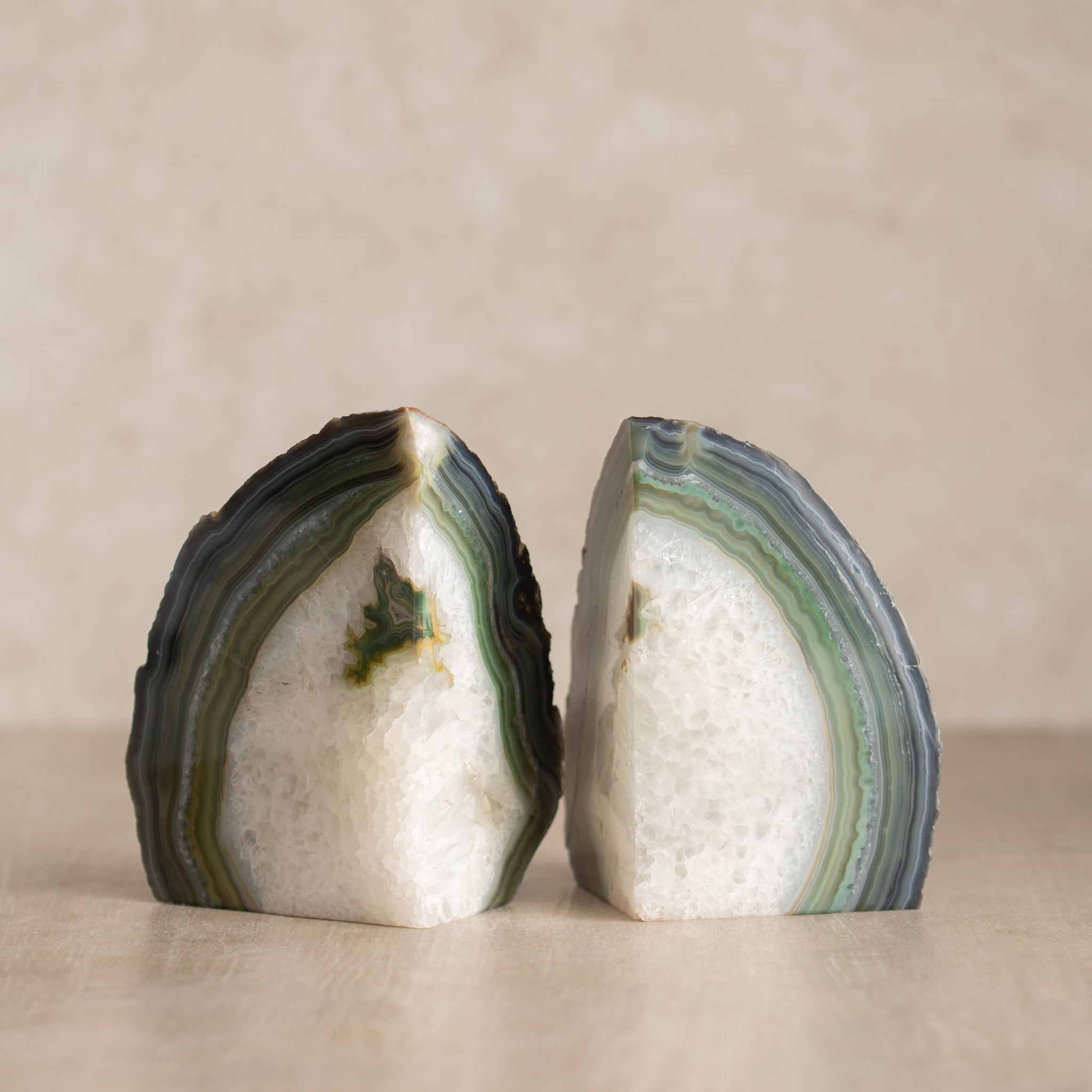 Agate Bookends | H