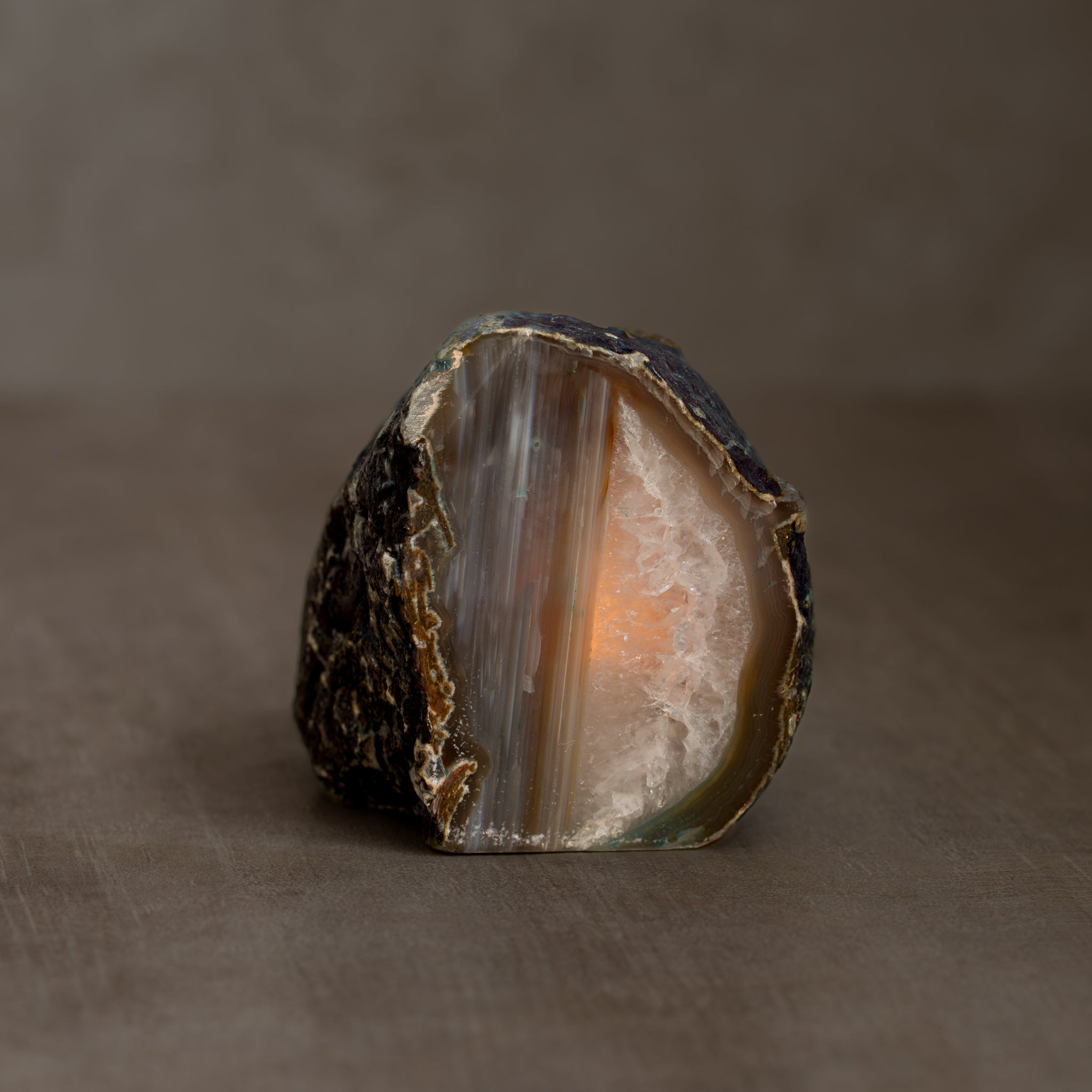 Agate Tea light Candle Holder