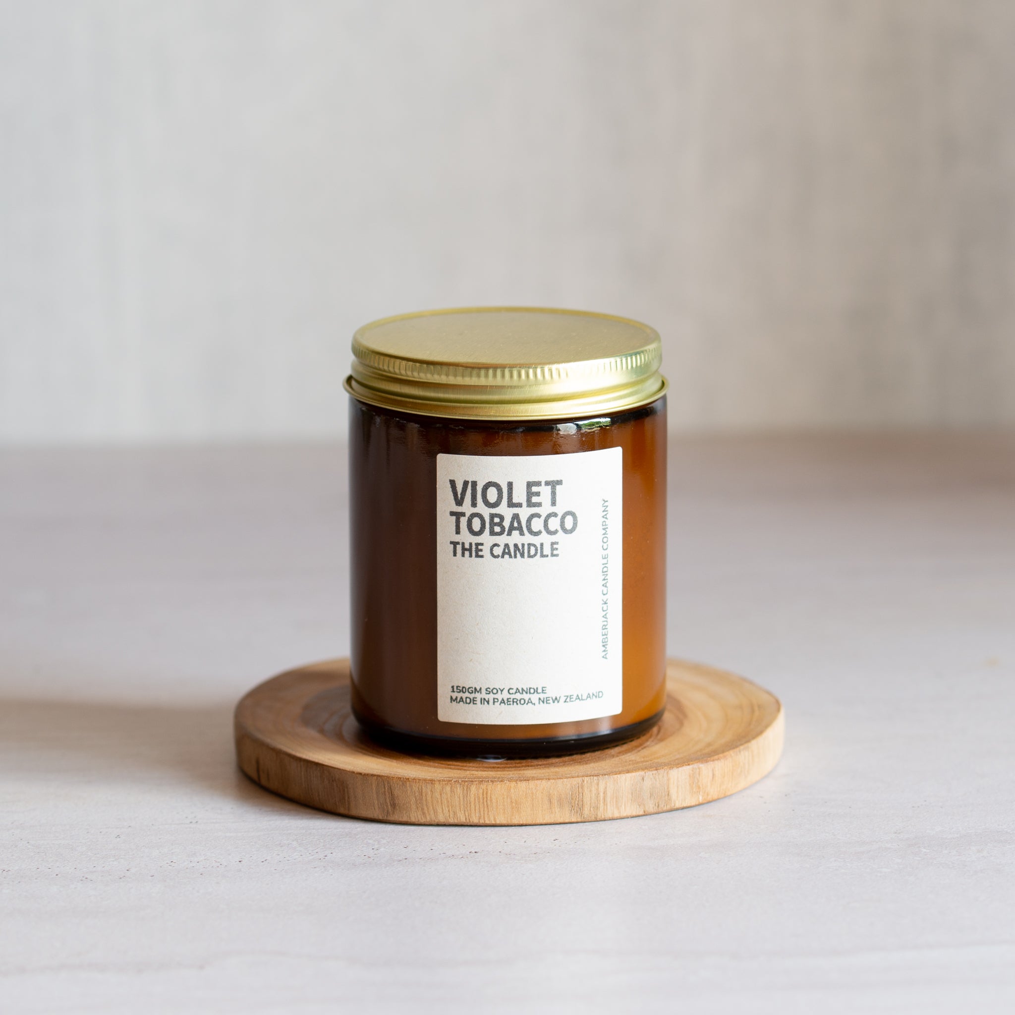 Amberjack Candle | Violet Tobacco | Small