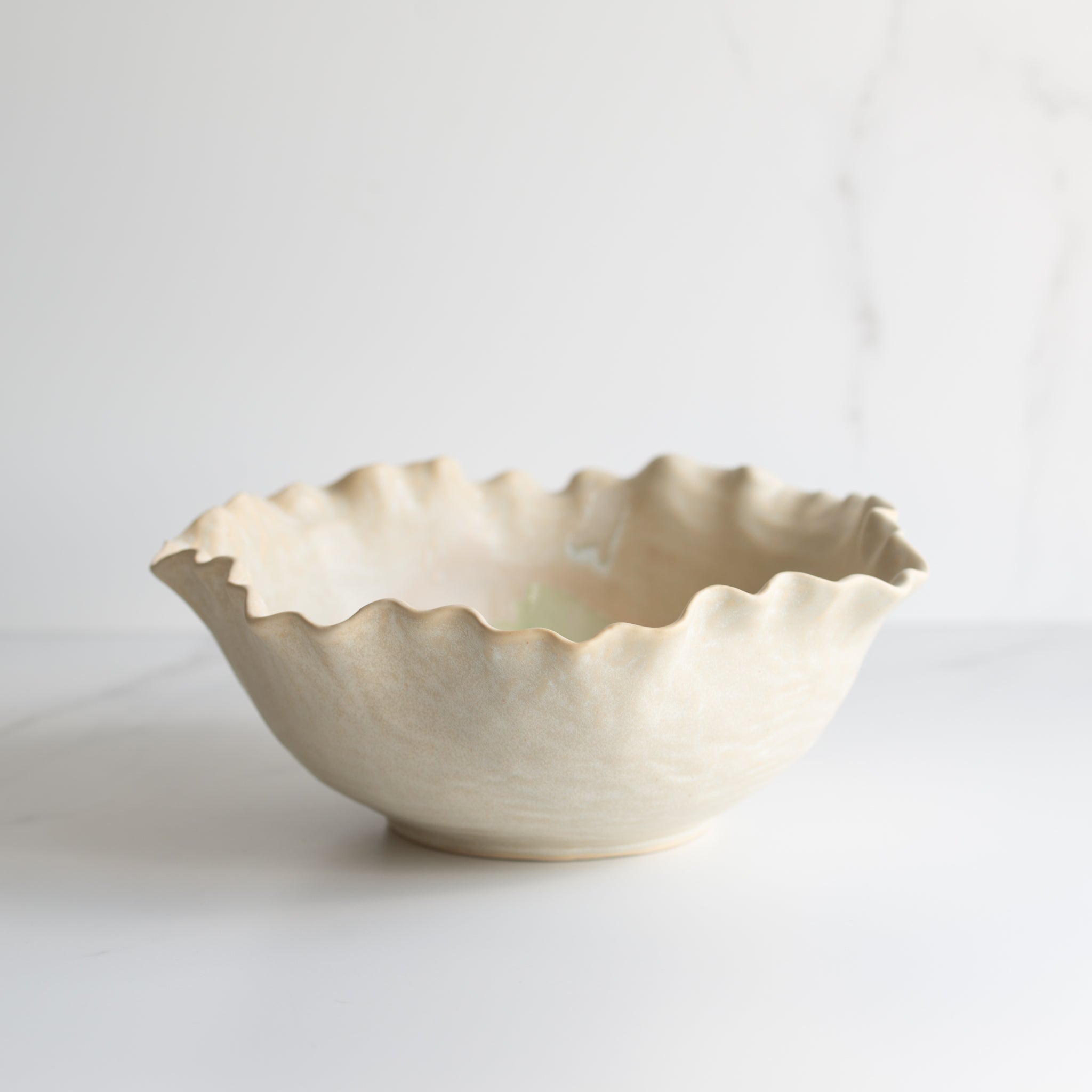Blanca + Vert | Ceramic Bowl | Large