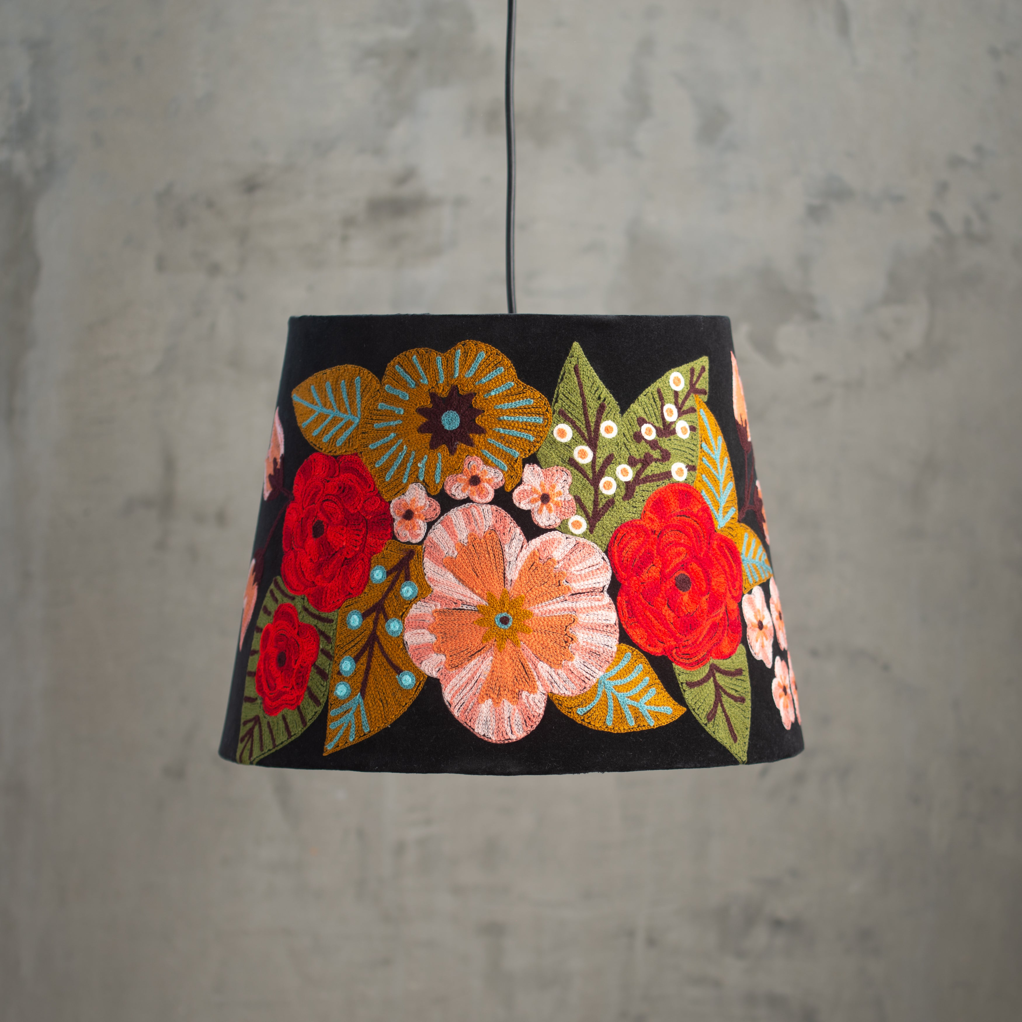 Broderi | Ceiling Pendant Light Shade | Flora