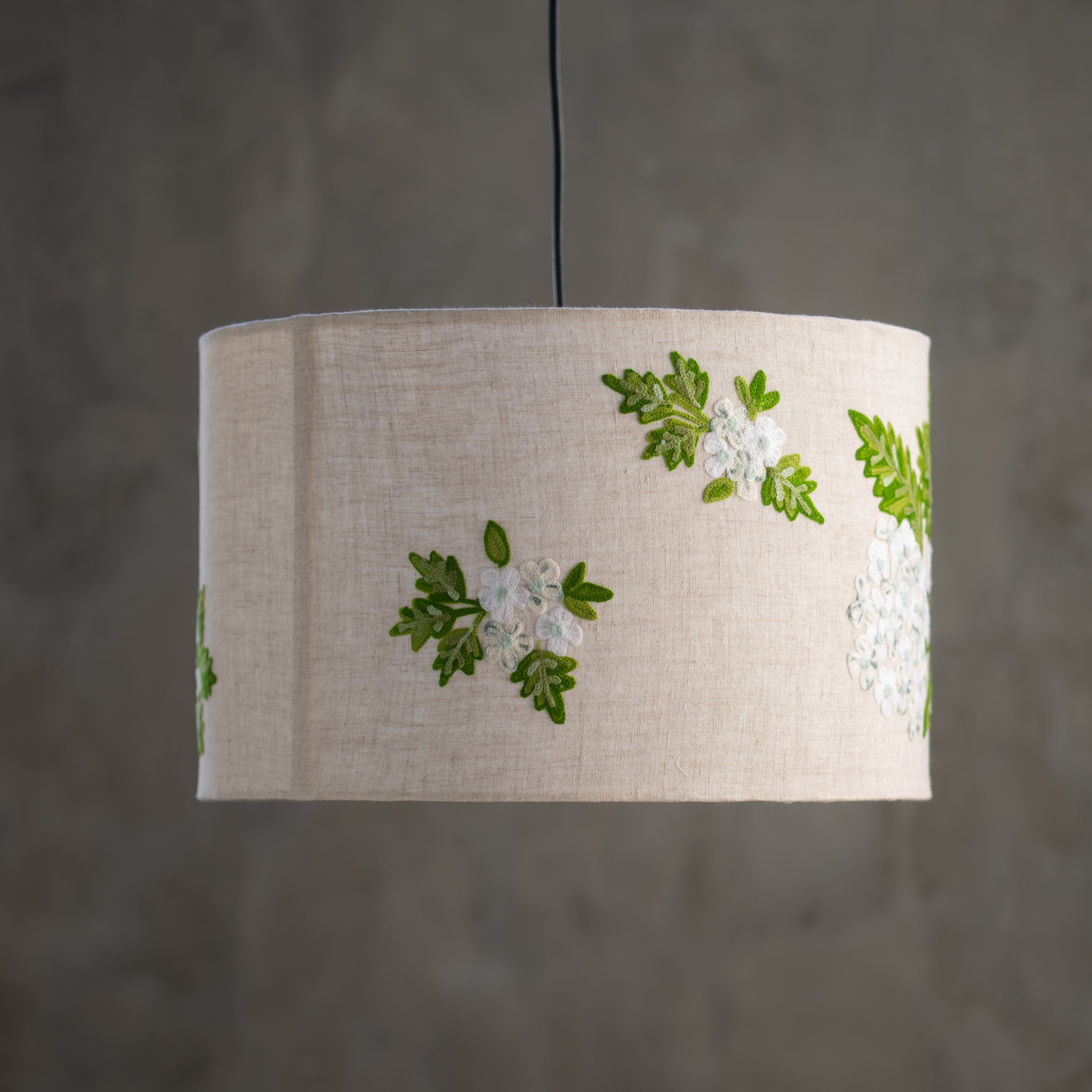 Broderi | Ceiling Pendant Light Shade | Hydrangea