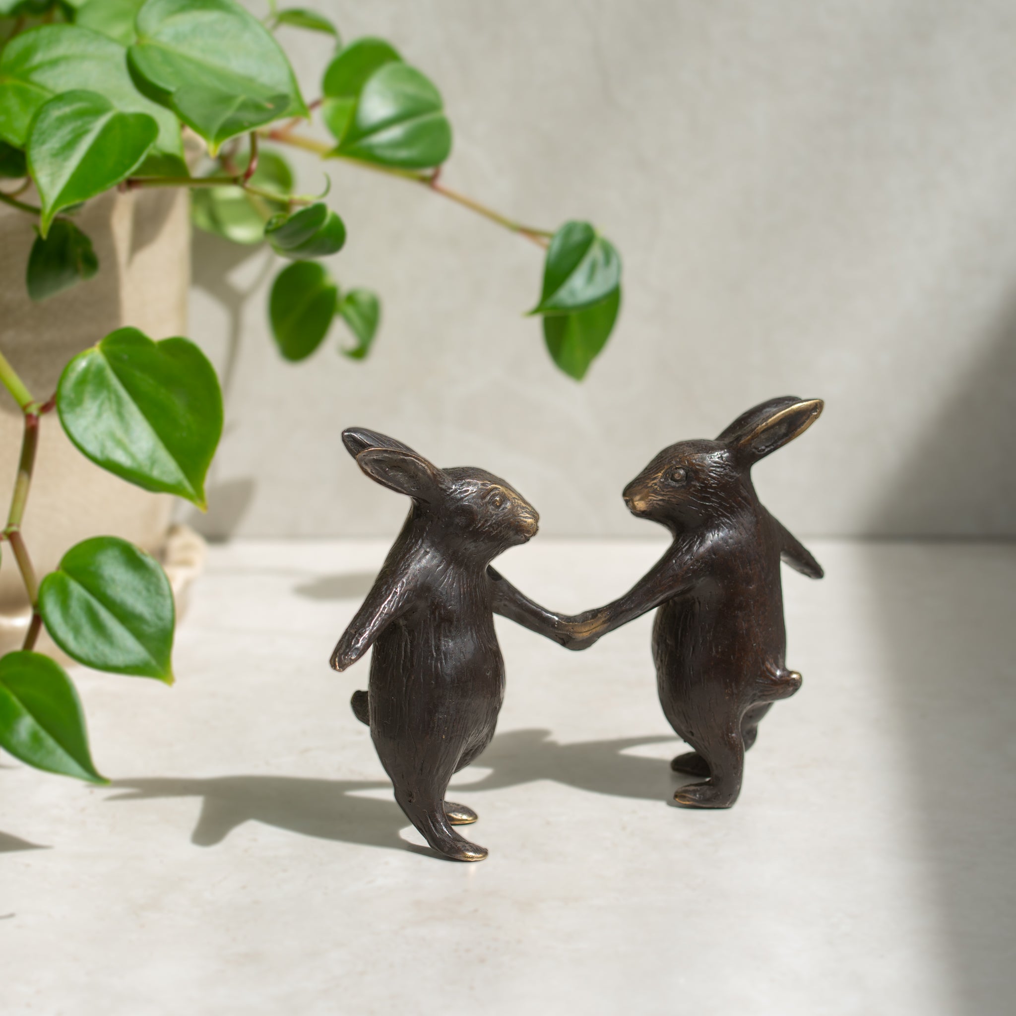 Little Bronze Skipping Rabbits