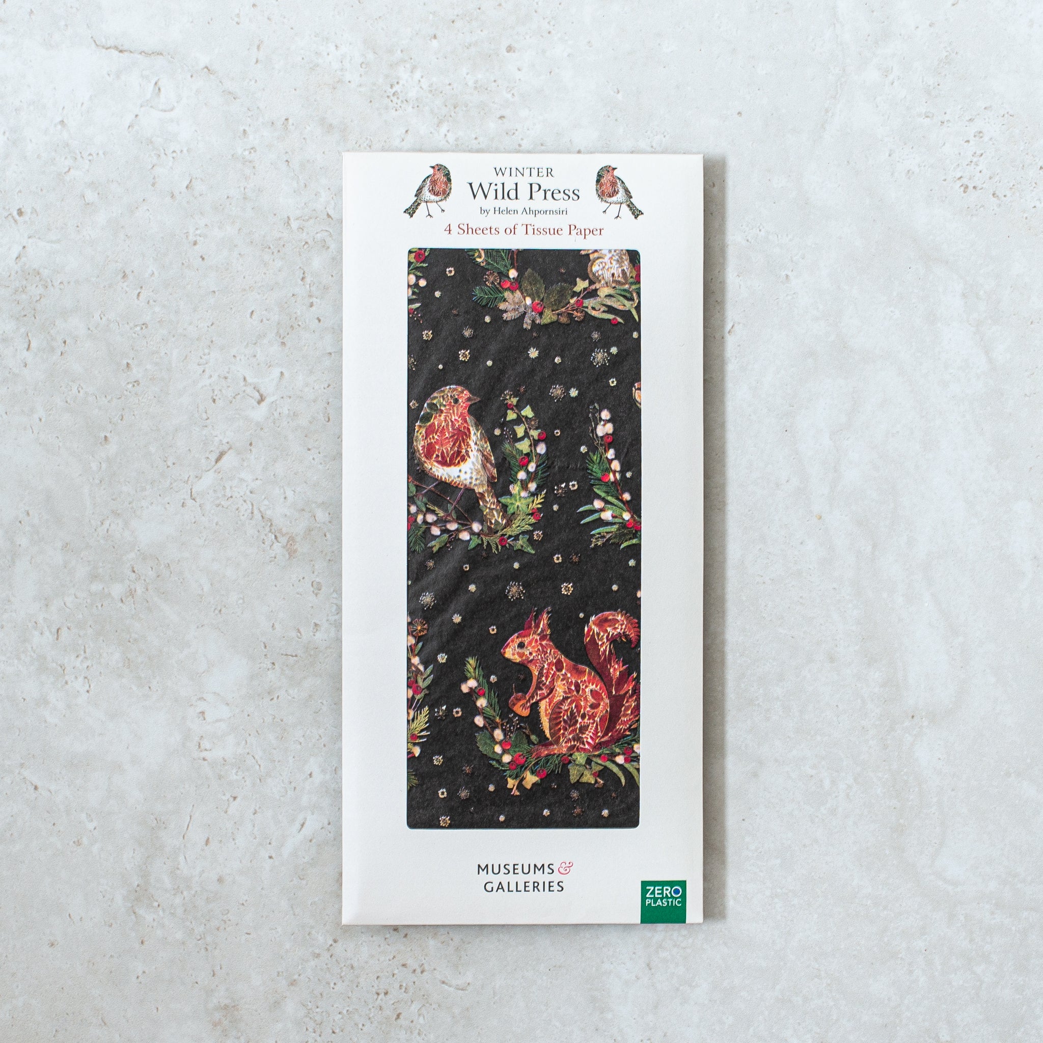 Printed Tissue Paper | ‘Woodland Wreaths'