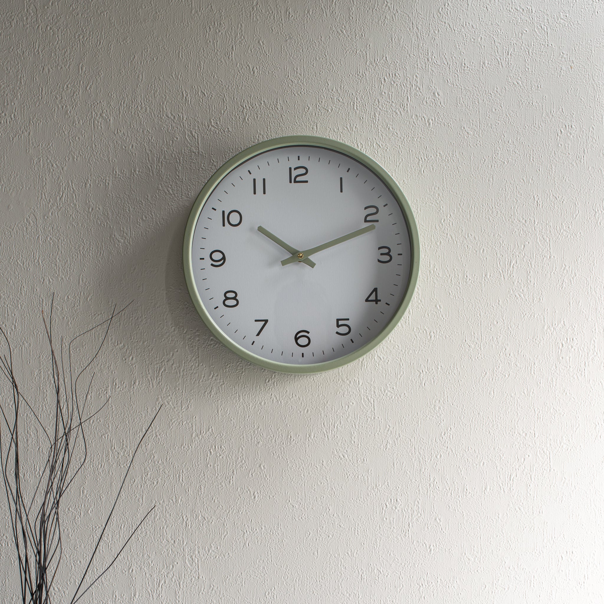 Metal Wall Clock | Cooper | Sage