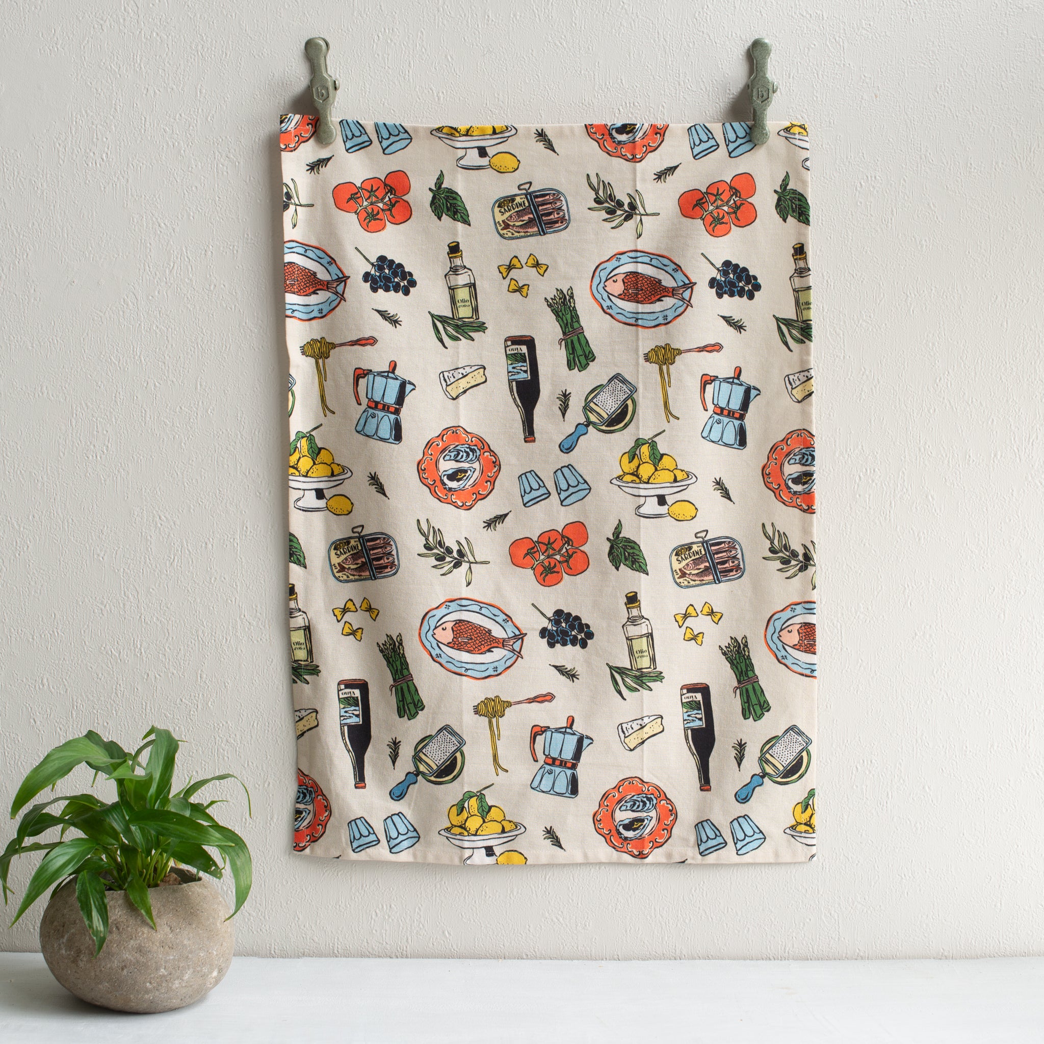 Deli Cotton Tea Towel