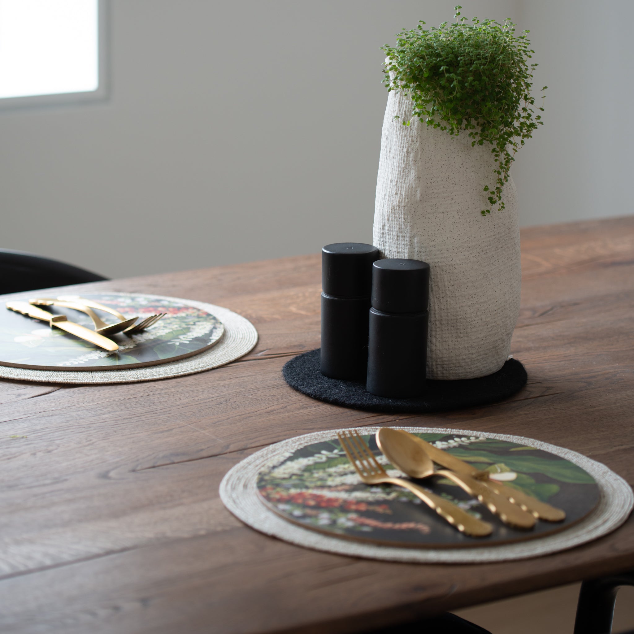 Hand-Beaded Placemat