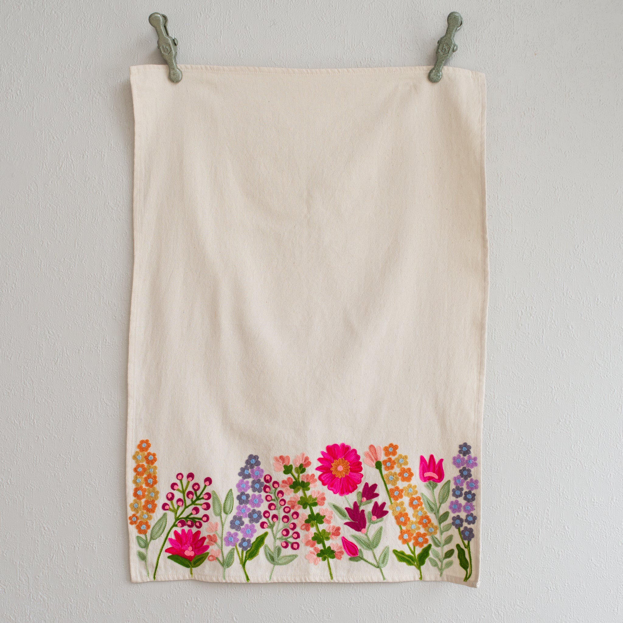 Embroidered Kitchen Towel | Printemps