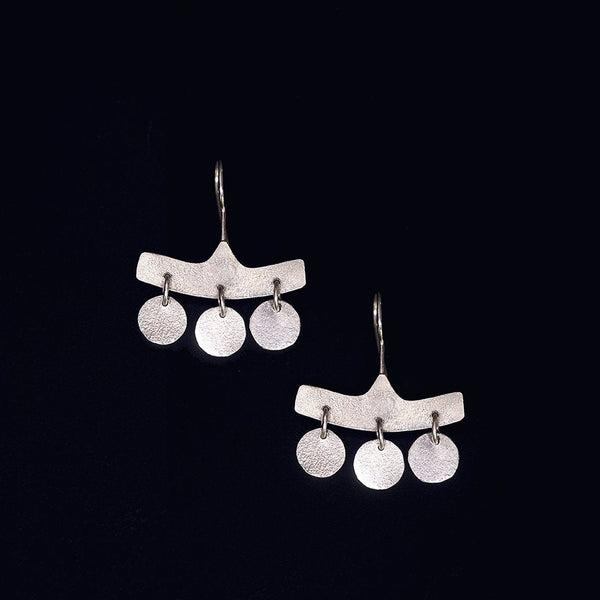 Charm Earrings | Silver