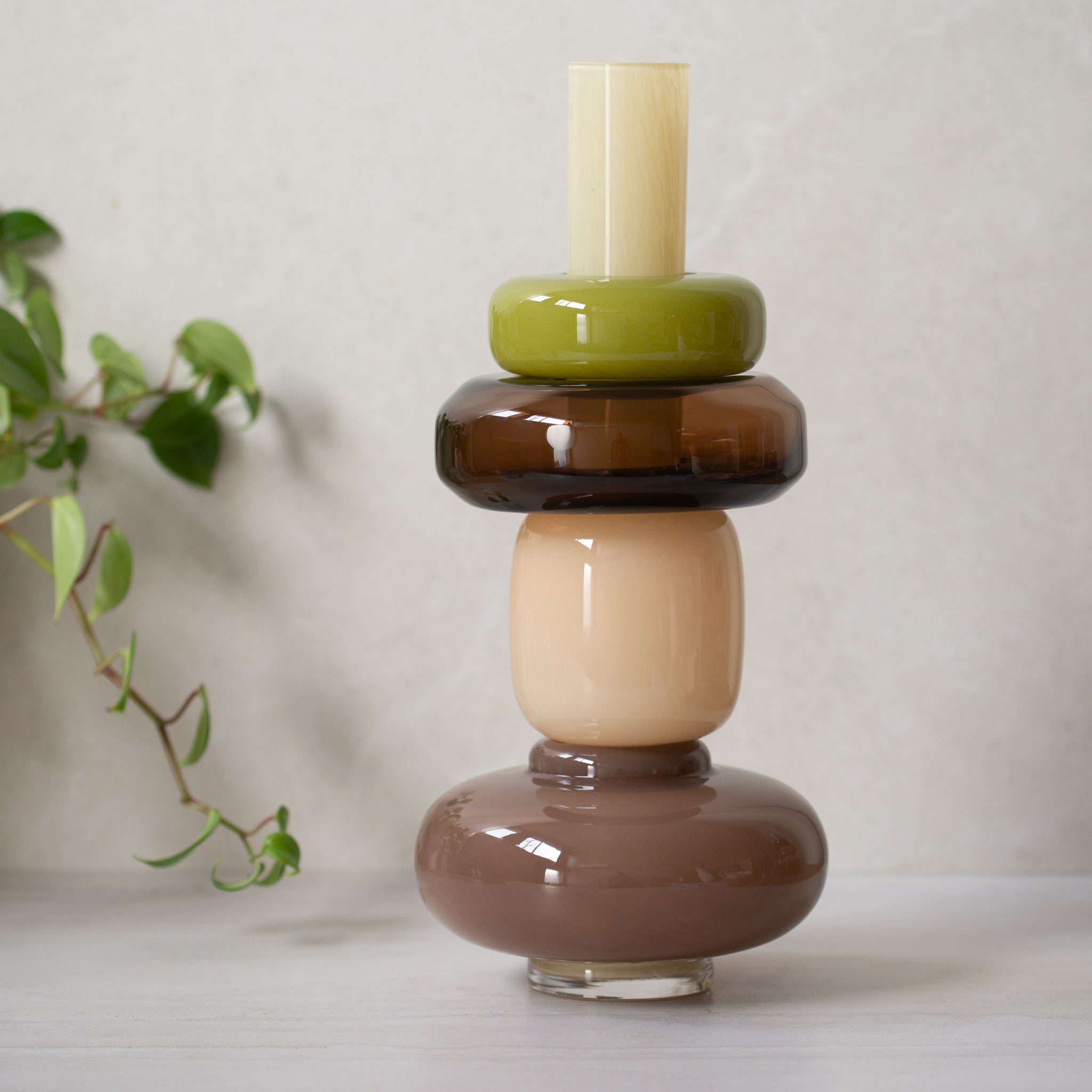 Glass Vase | Tiera | Earth