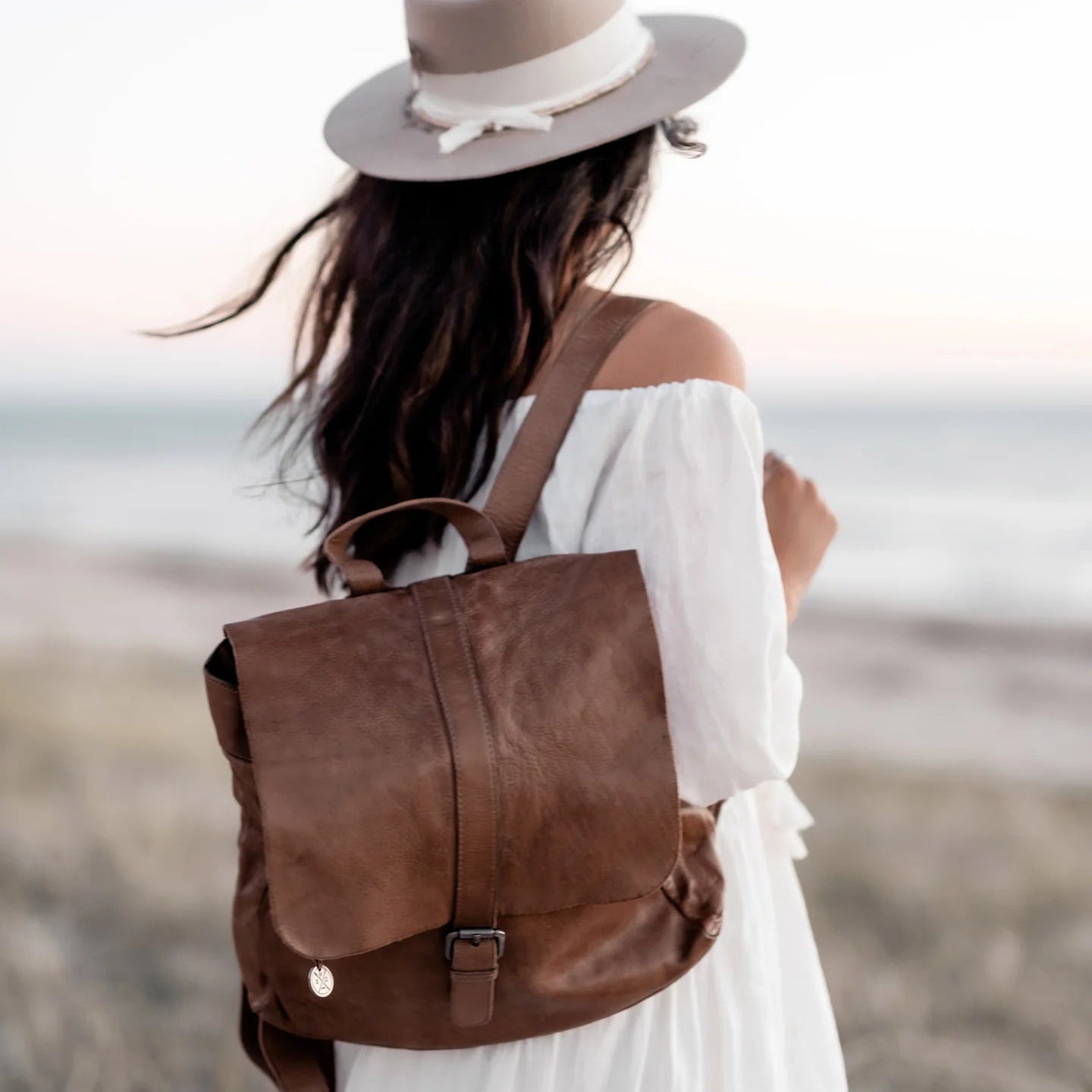 Stitch & Hide | Hamburg Backpack | Taupe