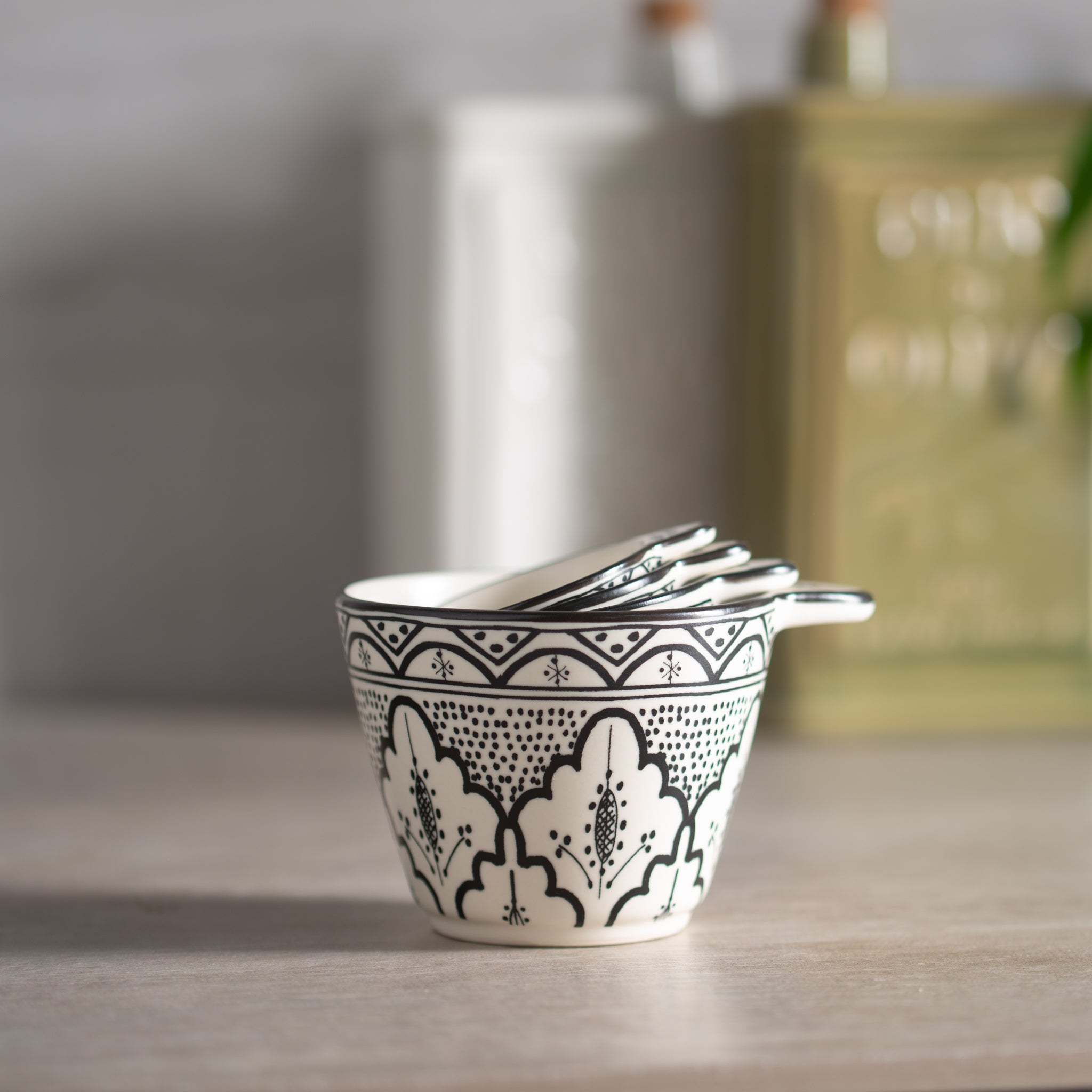 Hayla | Set/4 Ceramic Measuring Cups