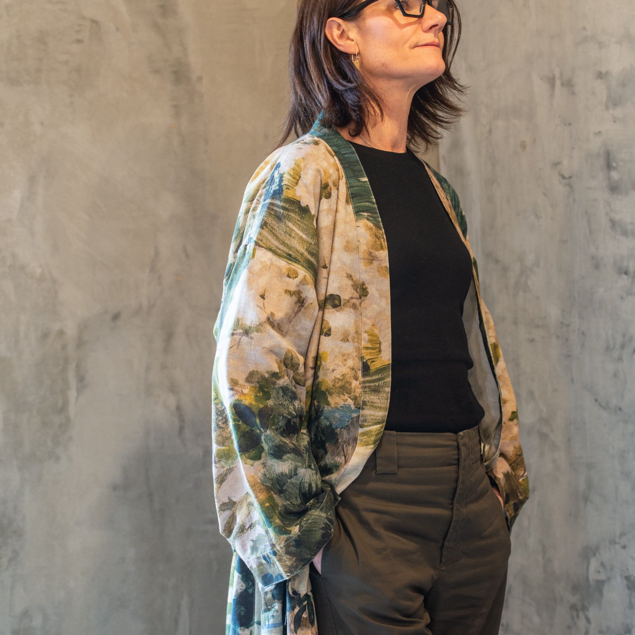 Housecoat | Floresta Verde