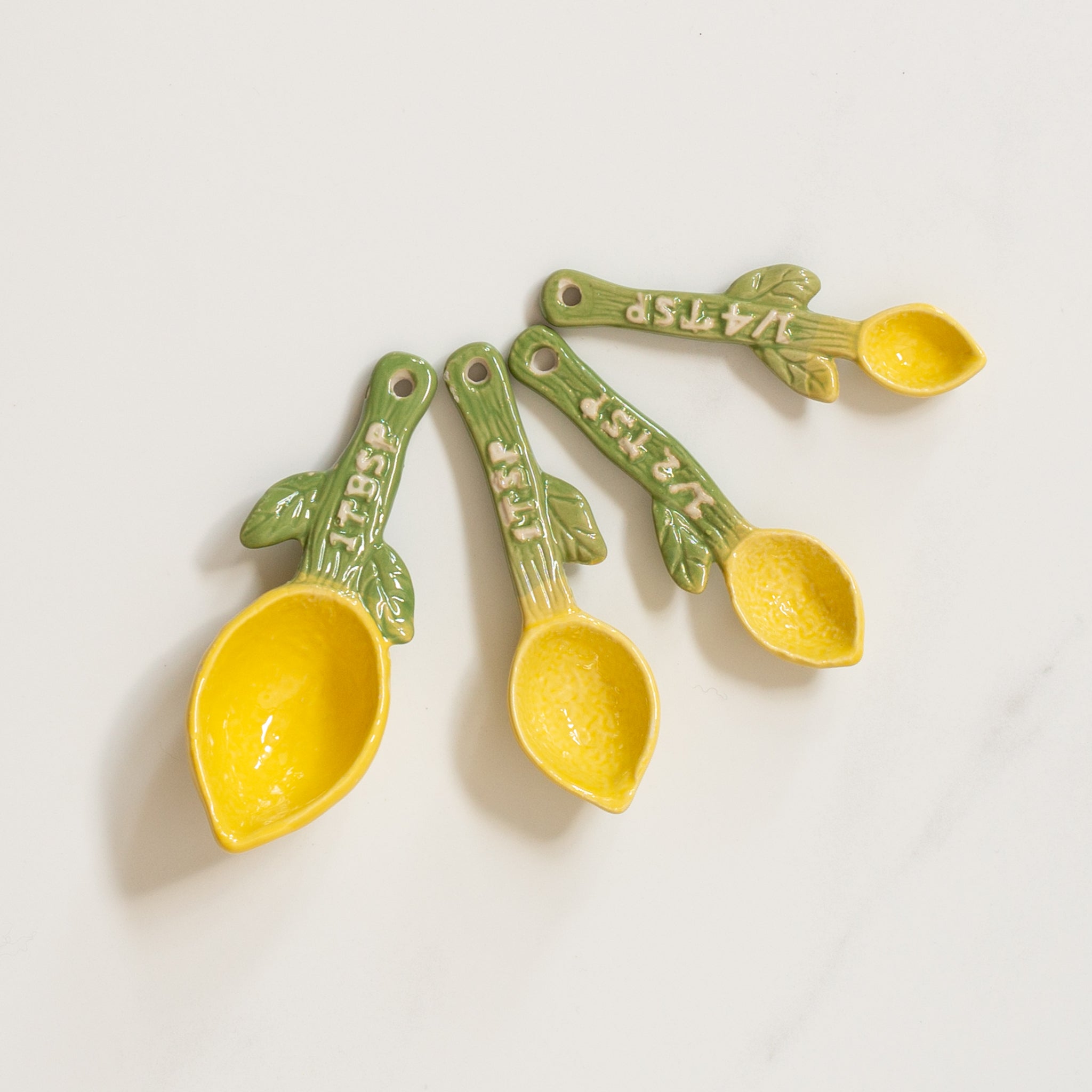 Limone Ceramic Measuring Spoons