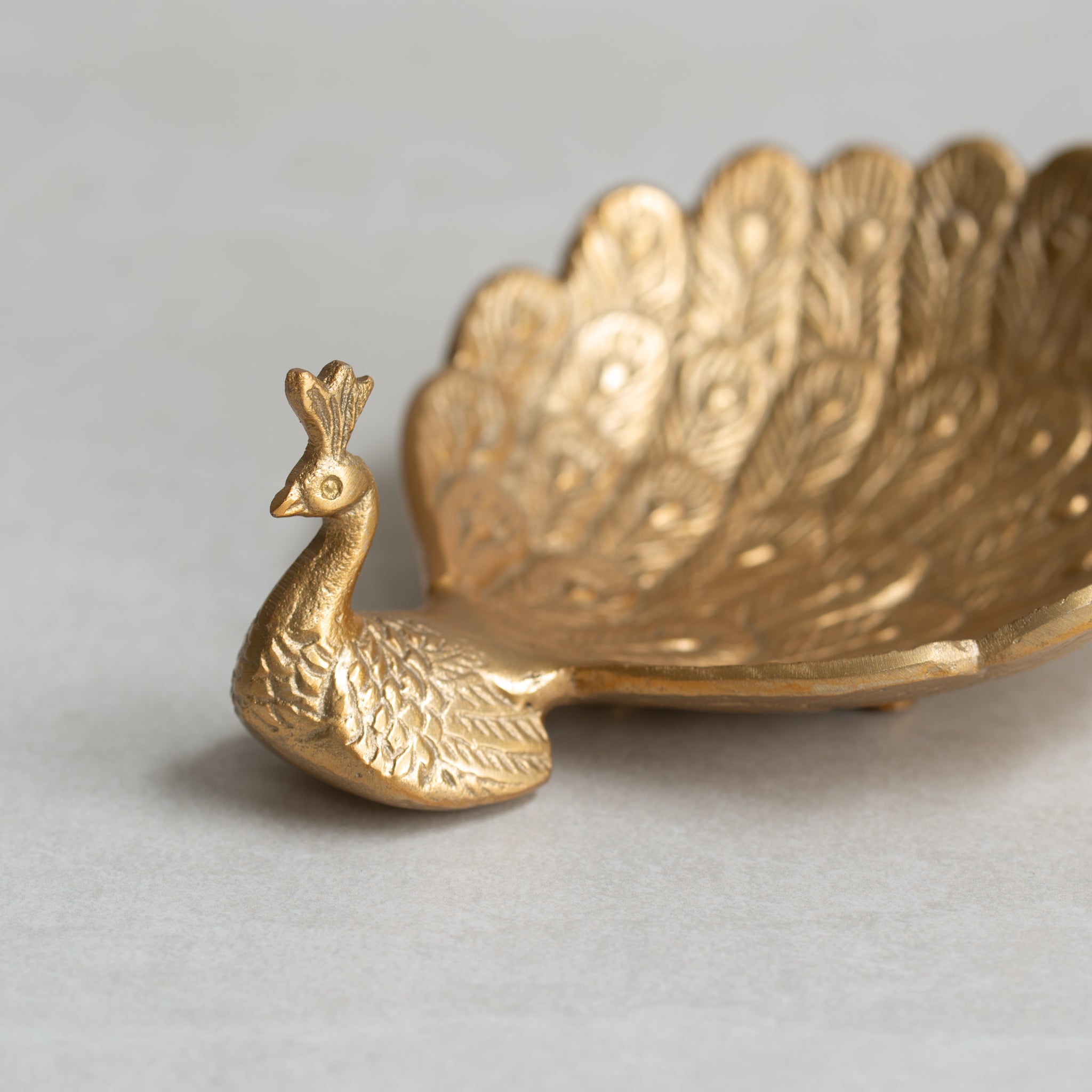 Peacock Trinket Dish