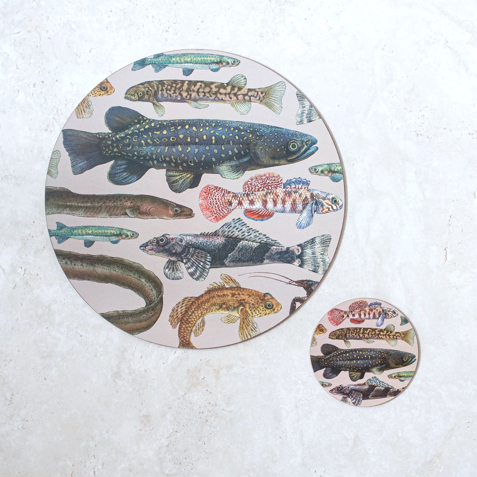 NZ Freshwater Fish Coaster