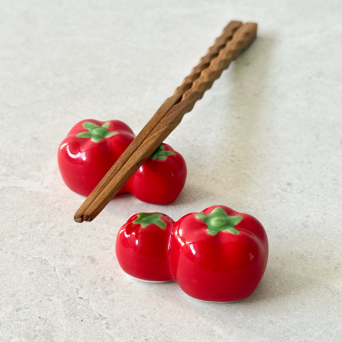 Pomodoro Chopstick Rests | Ceramic | Set of 2