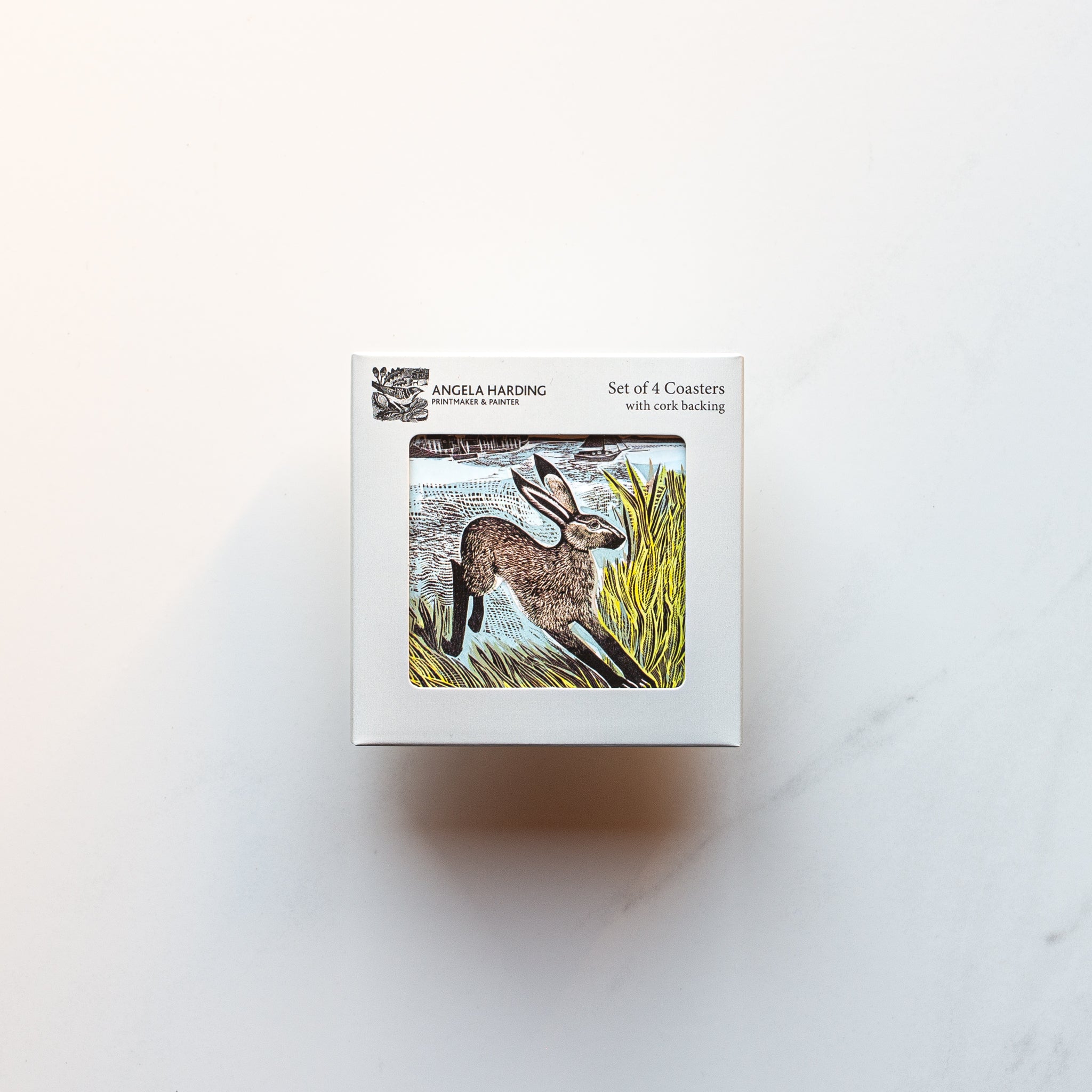 Coasters | Set of 4 | Rathlin Hare
