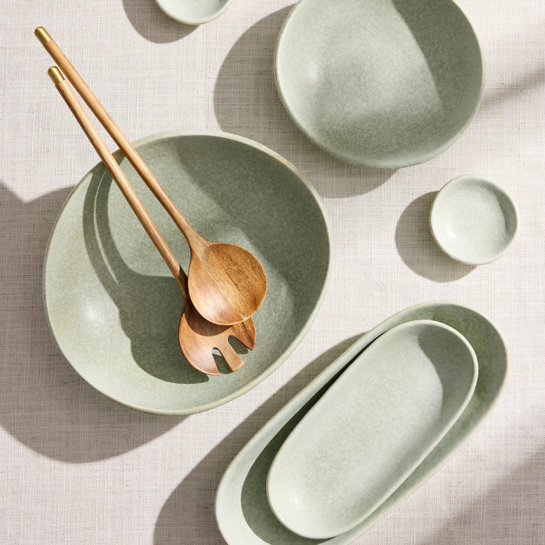 Gretta Serving Bowl | Mint