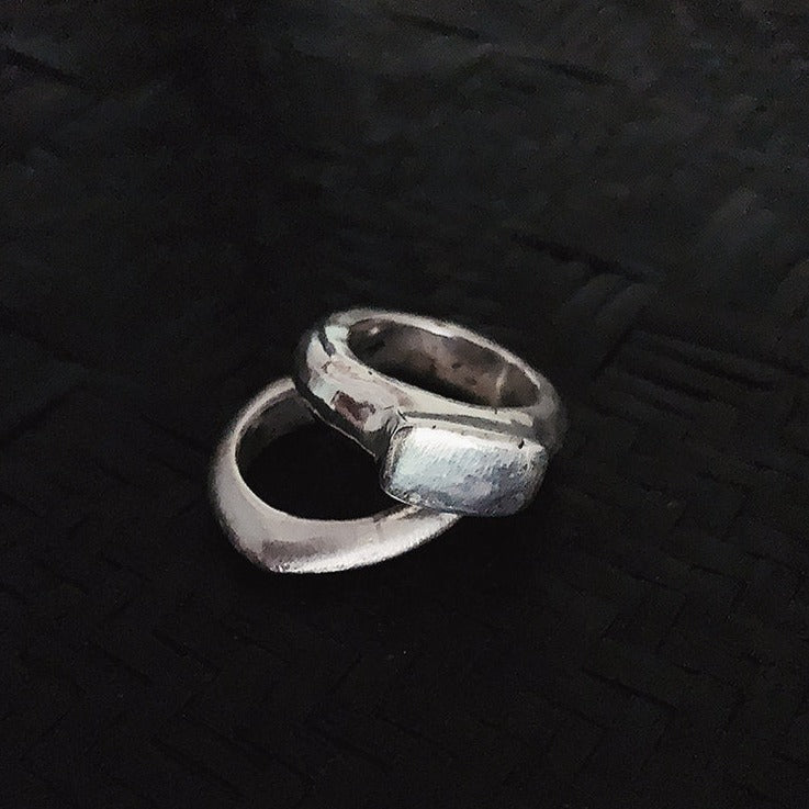 Solid Signet Ring | Silver