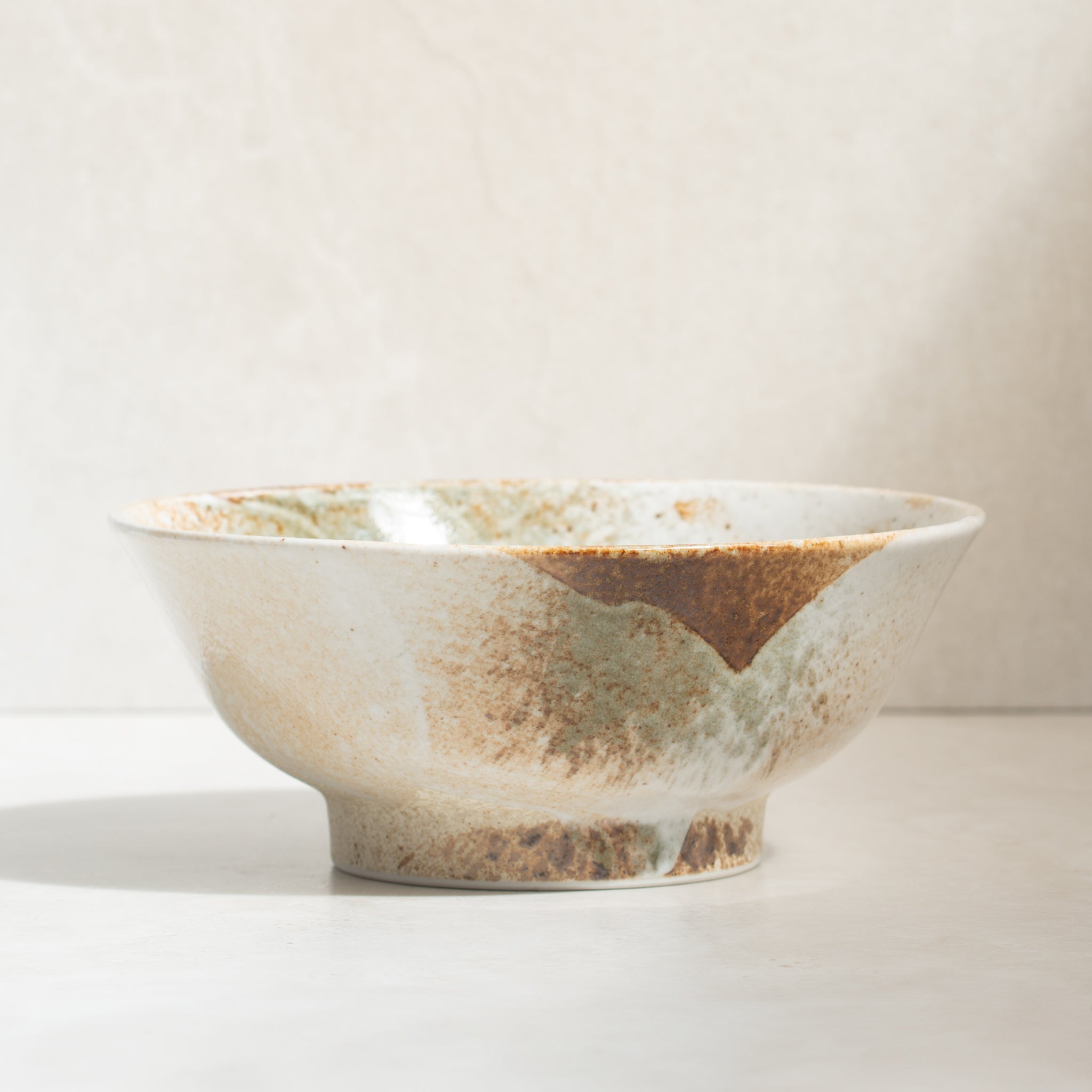 Japanese Ceramics | Large Bowl | Snow Bamboo