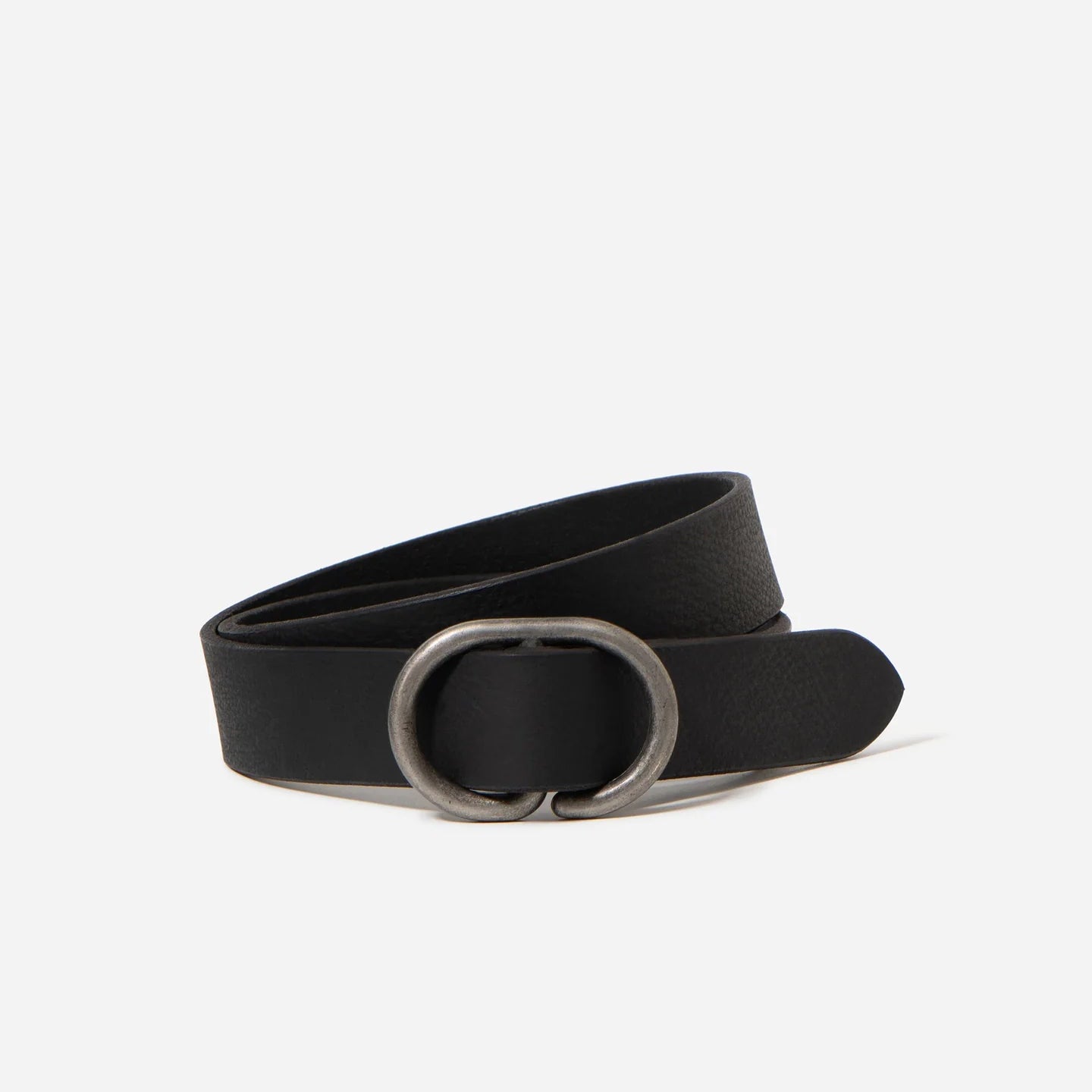 Daisy Leather Belt | Black