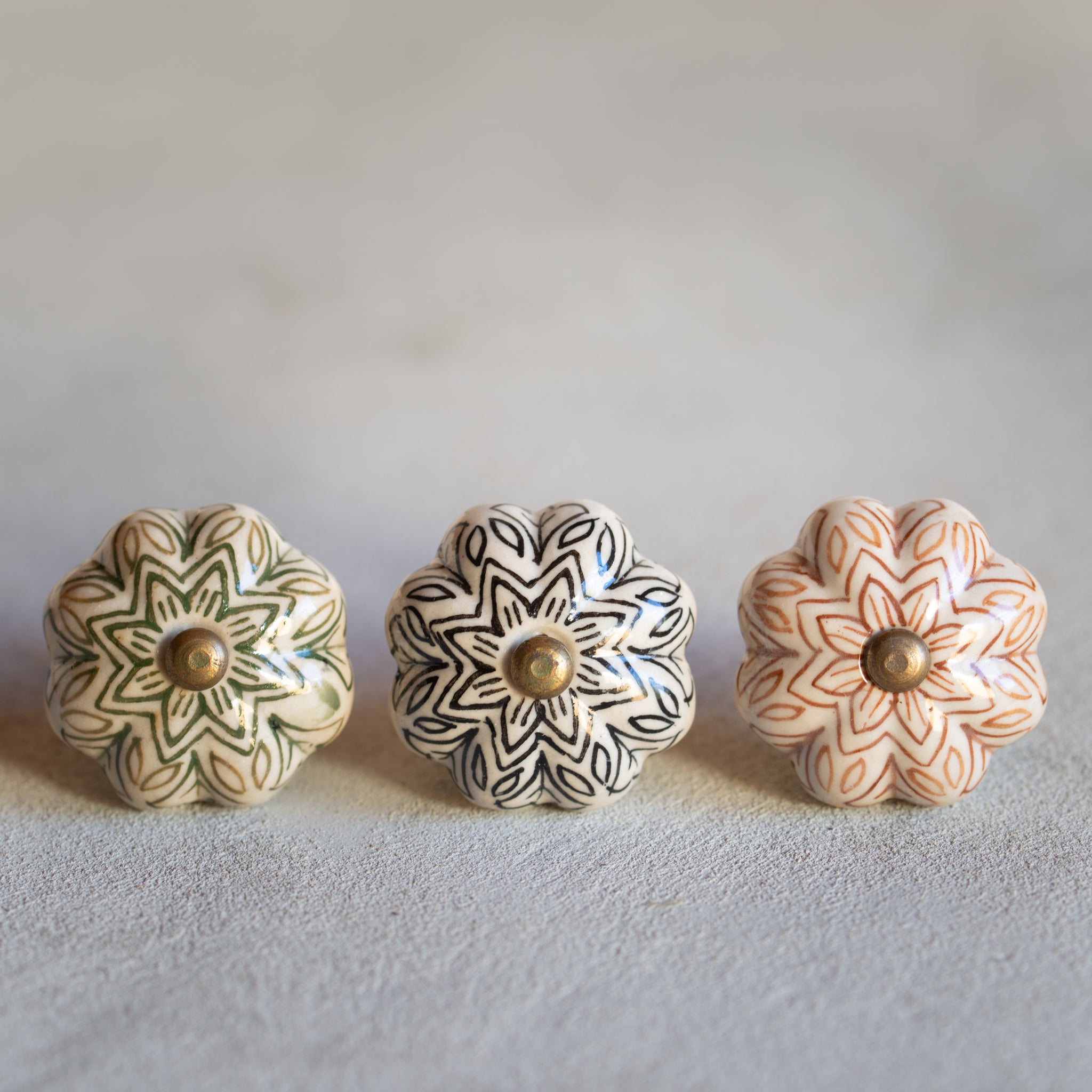 Stoneware Door Knob | Petella