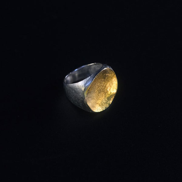 Turama Gold Ring | Silver + Gold