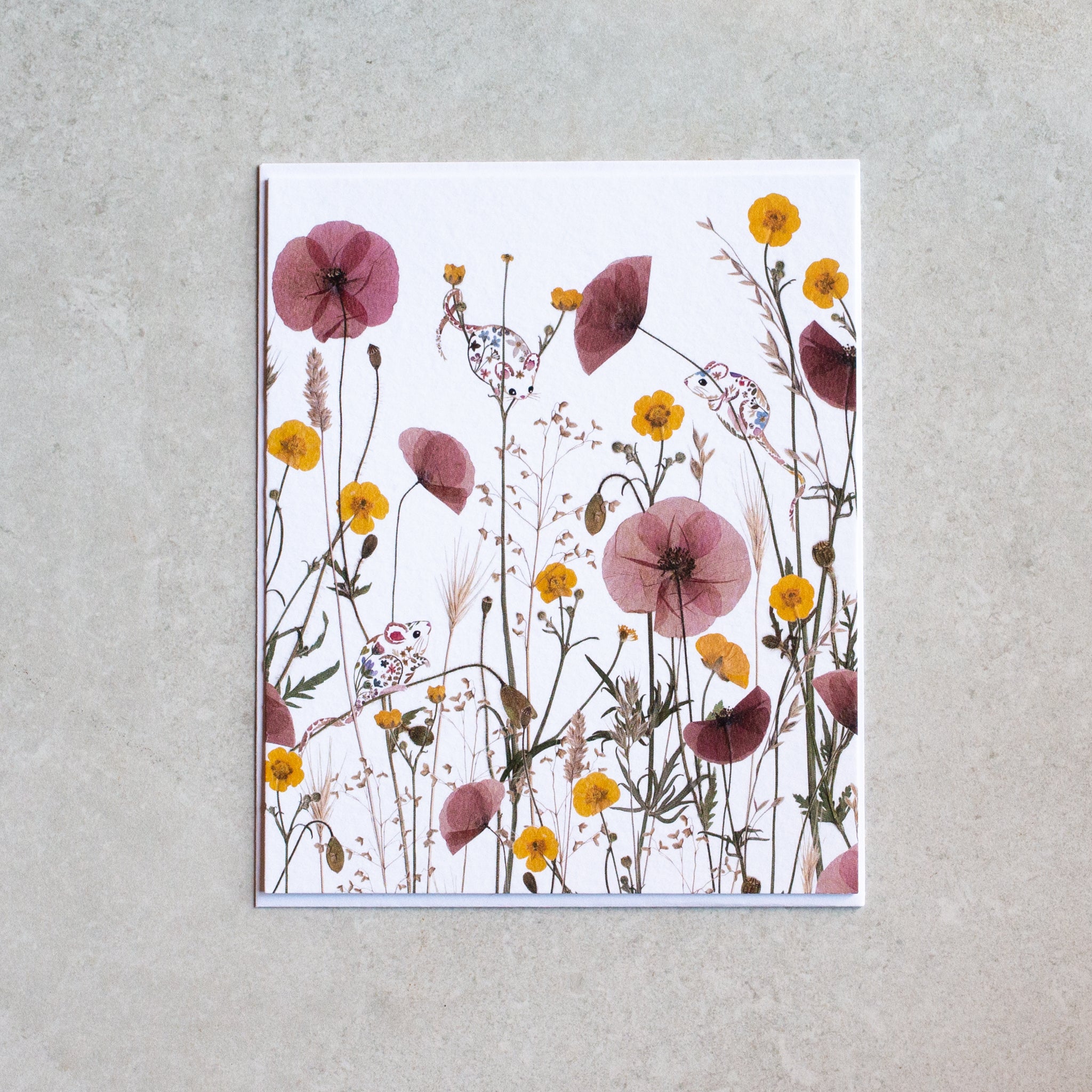 Greeting Card | Three Little Mice