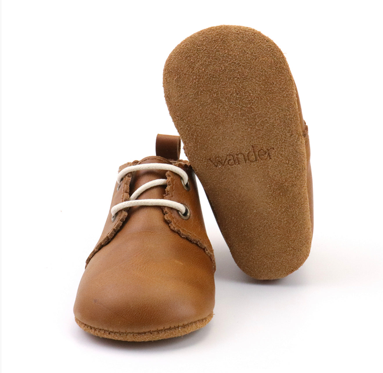 Wander Oxford Leather Soft Sole Boot - Caramel