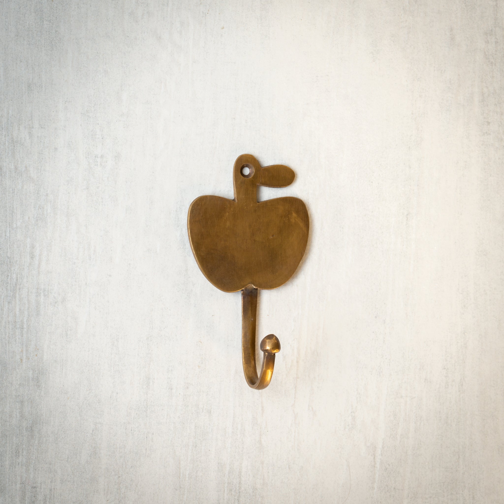 Brass Hook | Apple Coat Hook