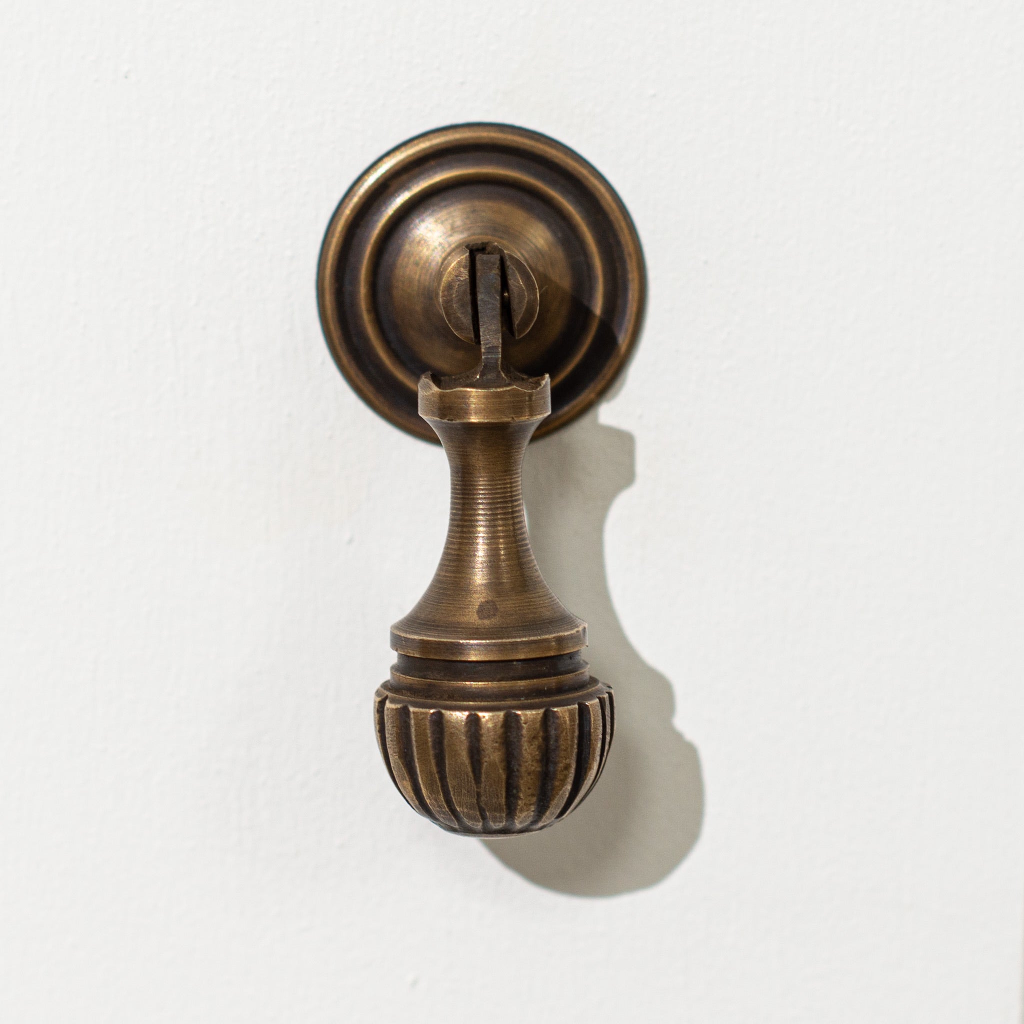 Brass Drawer Pull - Ornate