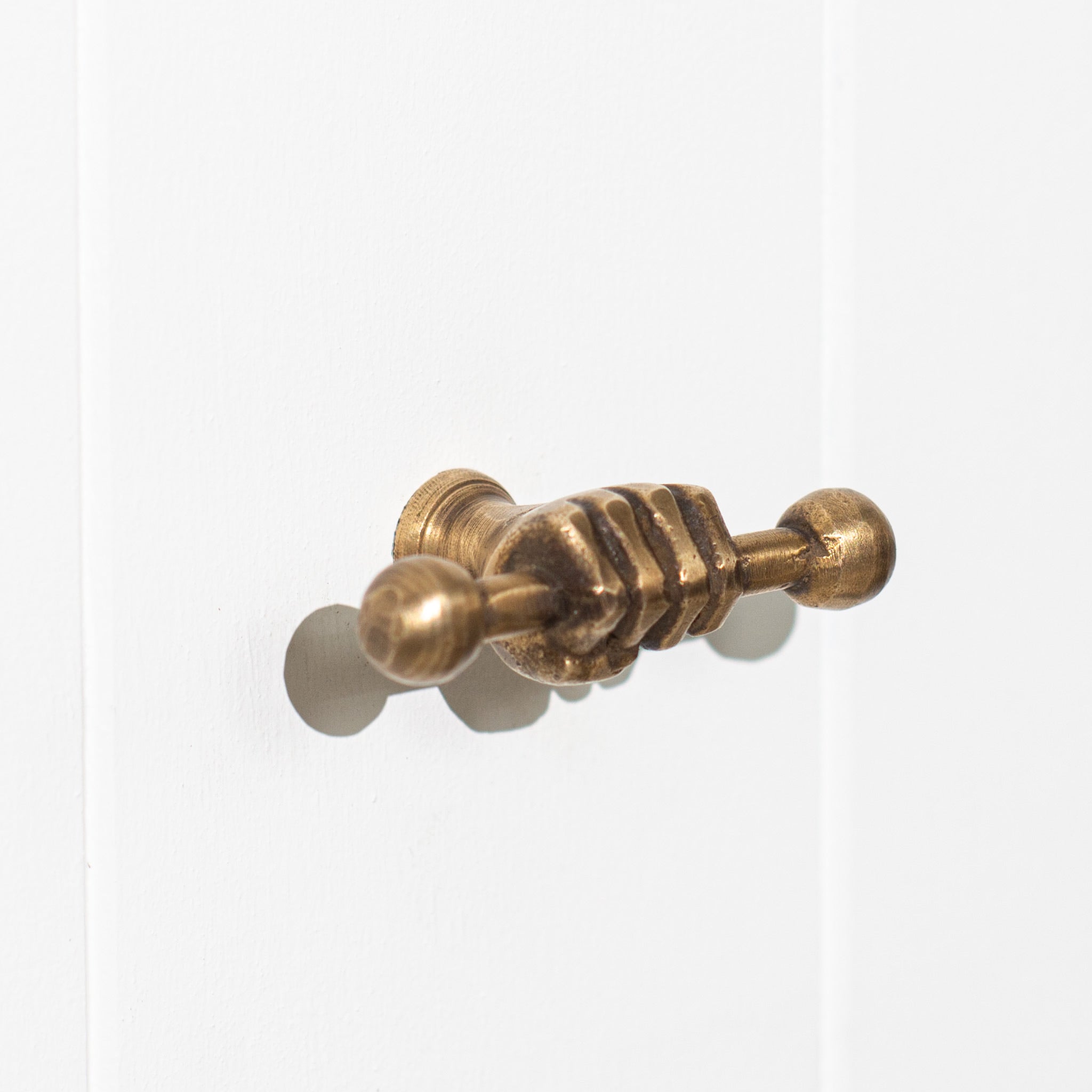 Brass Drawer Knob / Pull | Clenched Hand