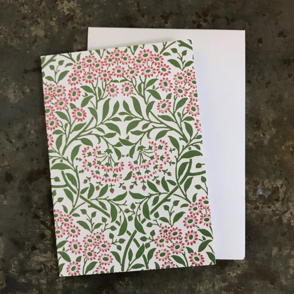 Mini Card | Morris & Co. Daisy design