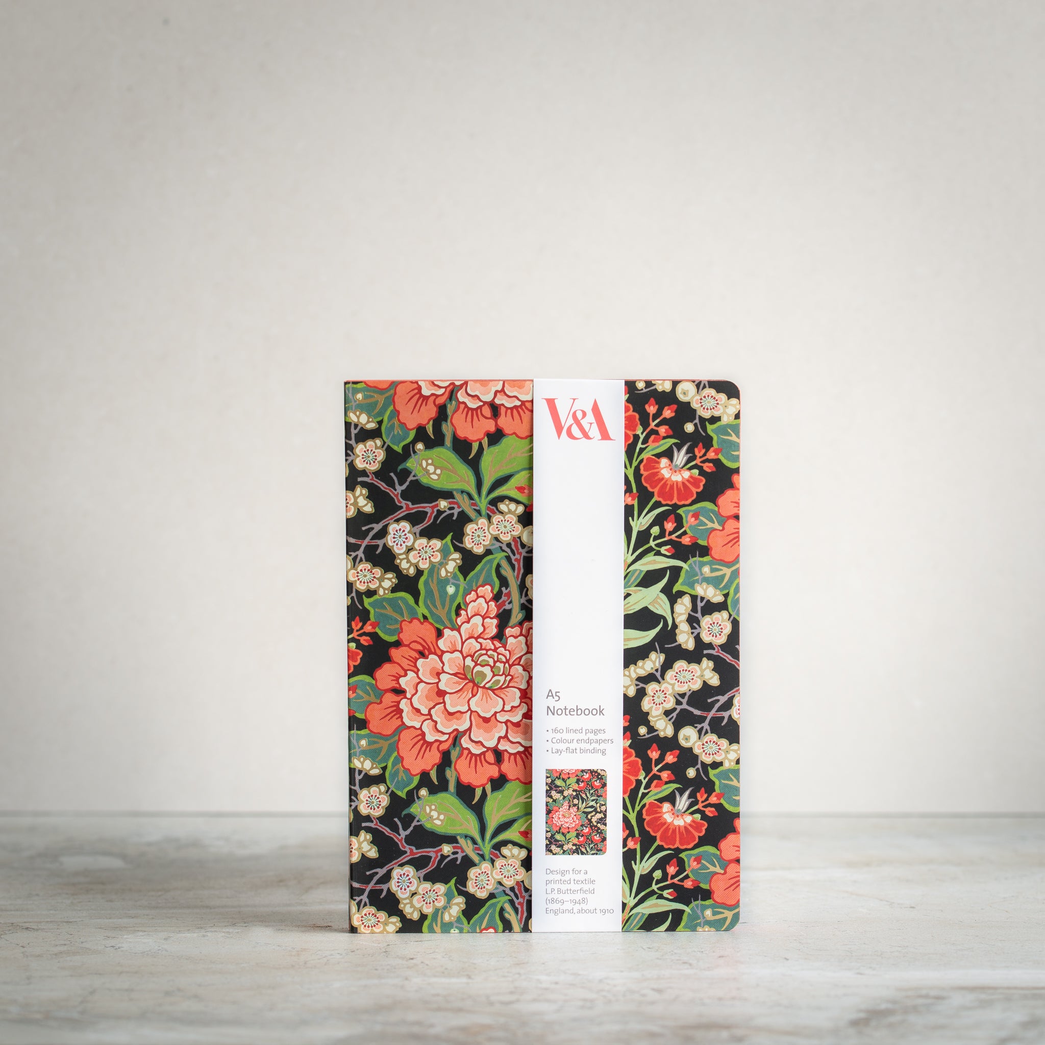 Luxury Notebook | Peony & Prunus A5