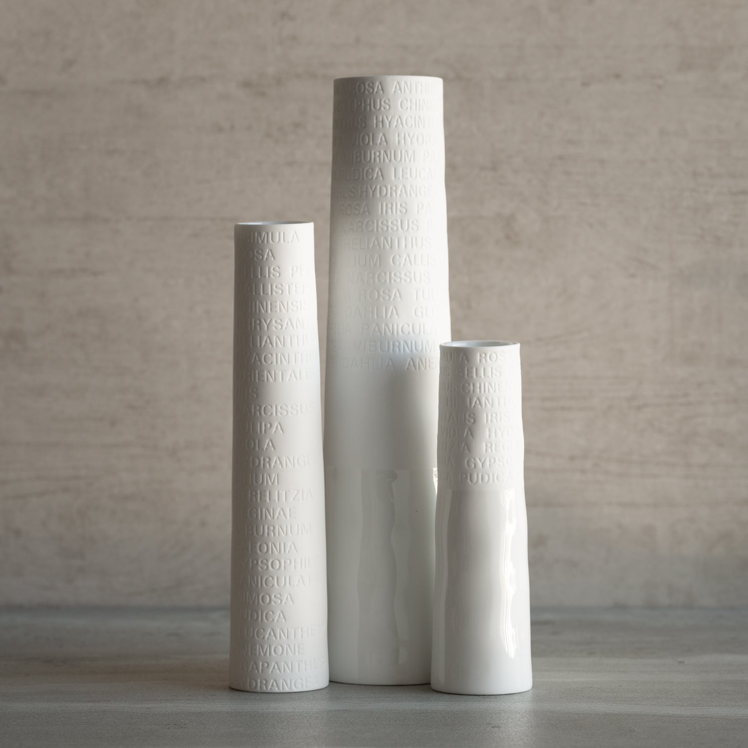 Poetry Vase | White Porcelain - Medium