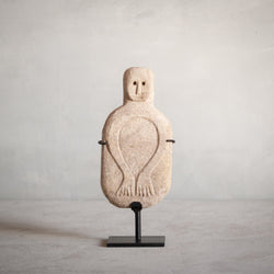 Carved Stone Figure | Modest Man
