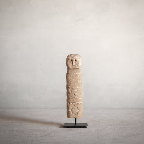 Carved Stone Figure | Sol Man