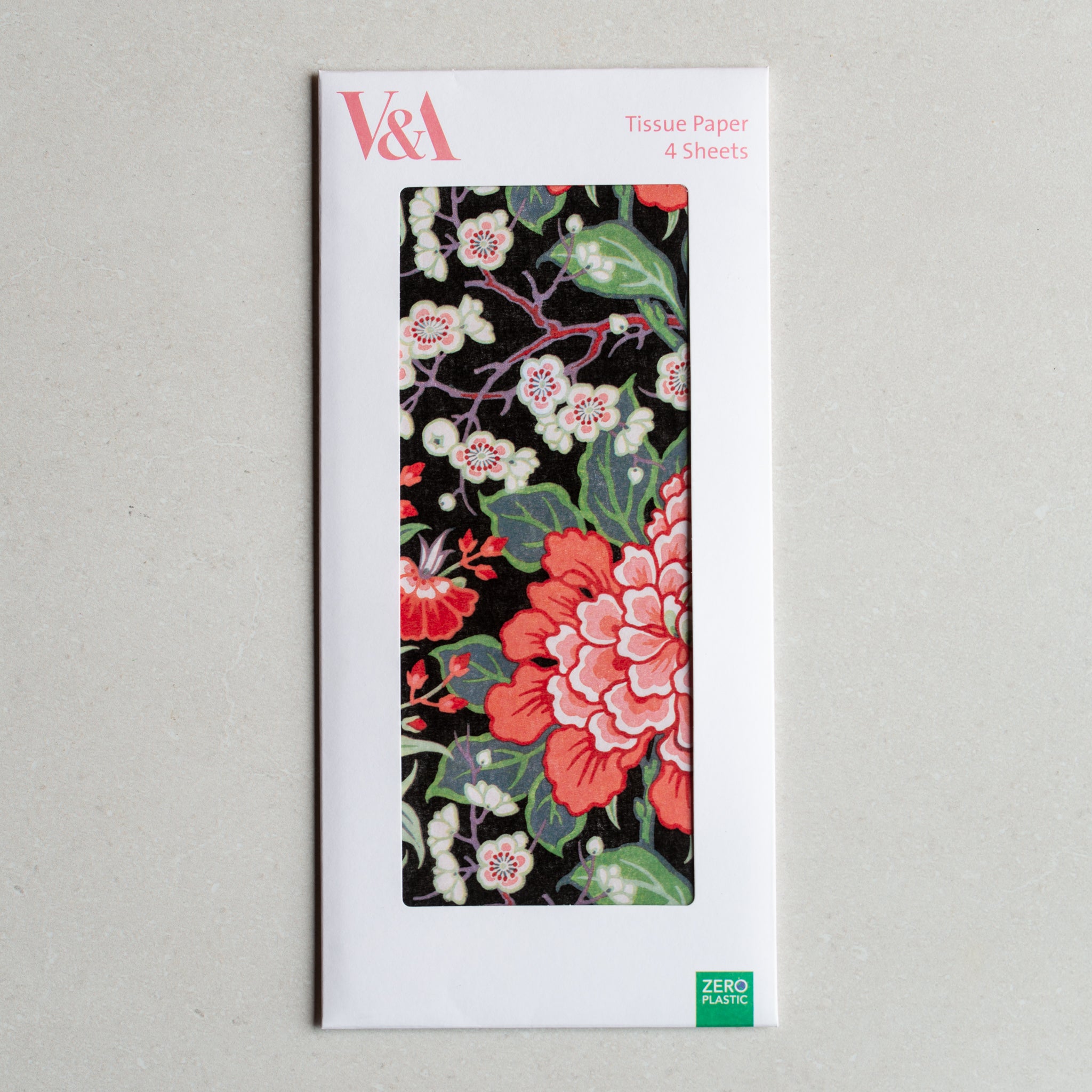 Printed Tissue Paper | Peony & Prunus