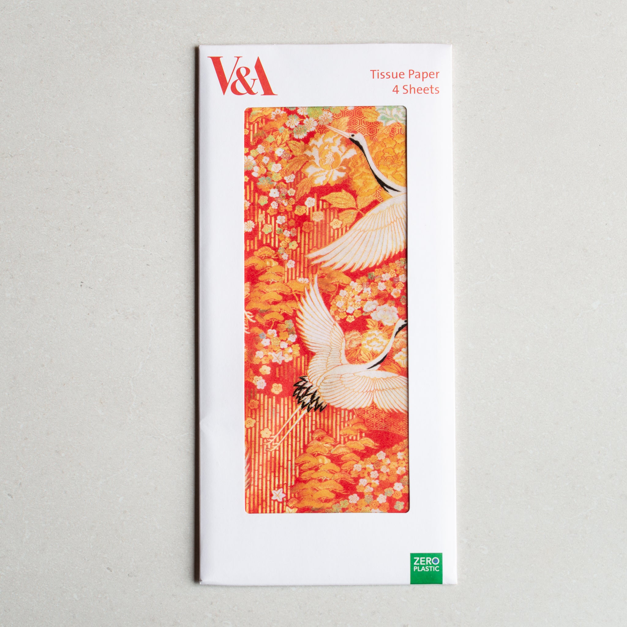 Printed Tissue Paper | Kimono Cranes