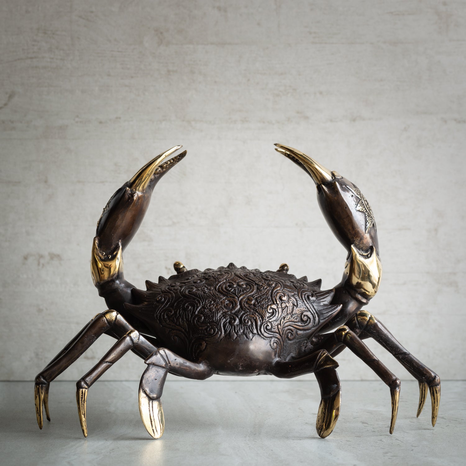 Bronze Crab - Ornate Pattern