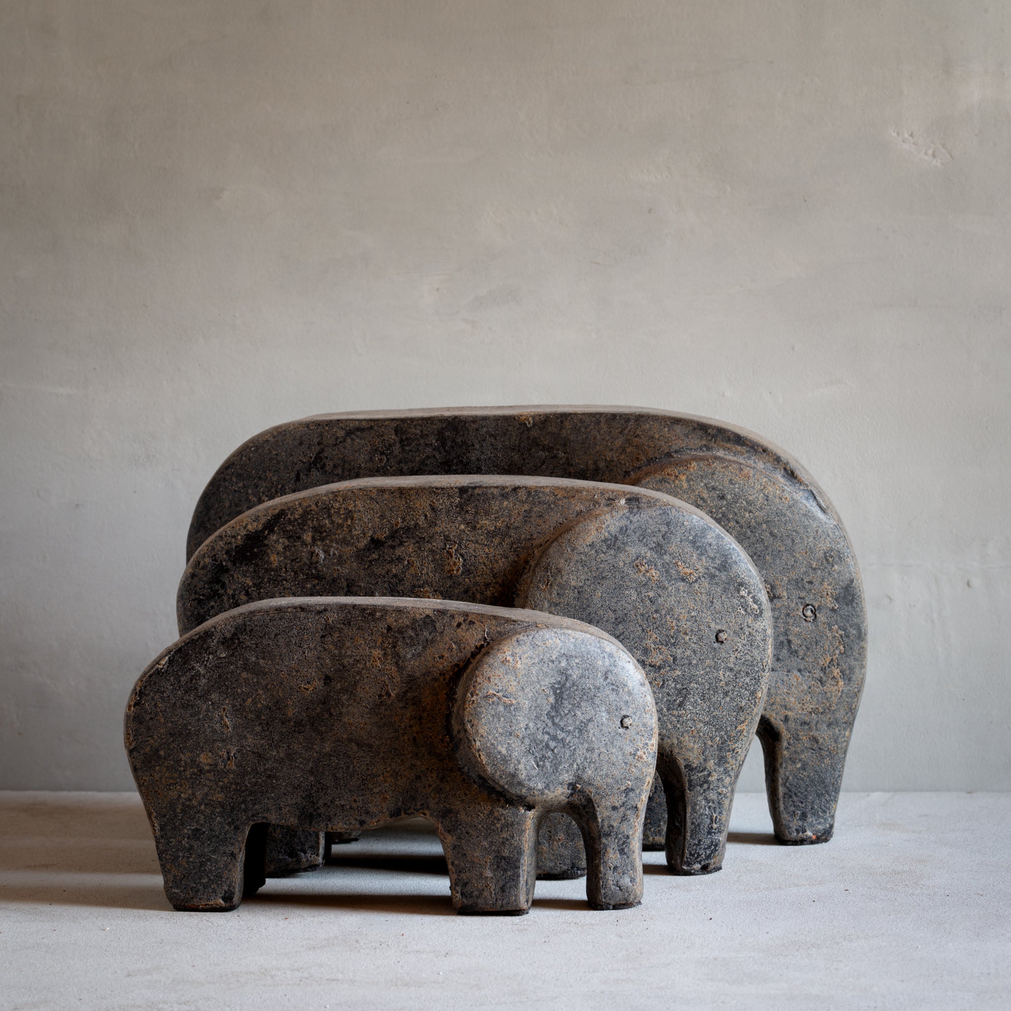 Terracotta Elephants | Three Sizes
