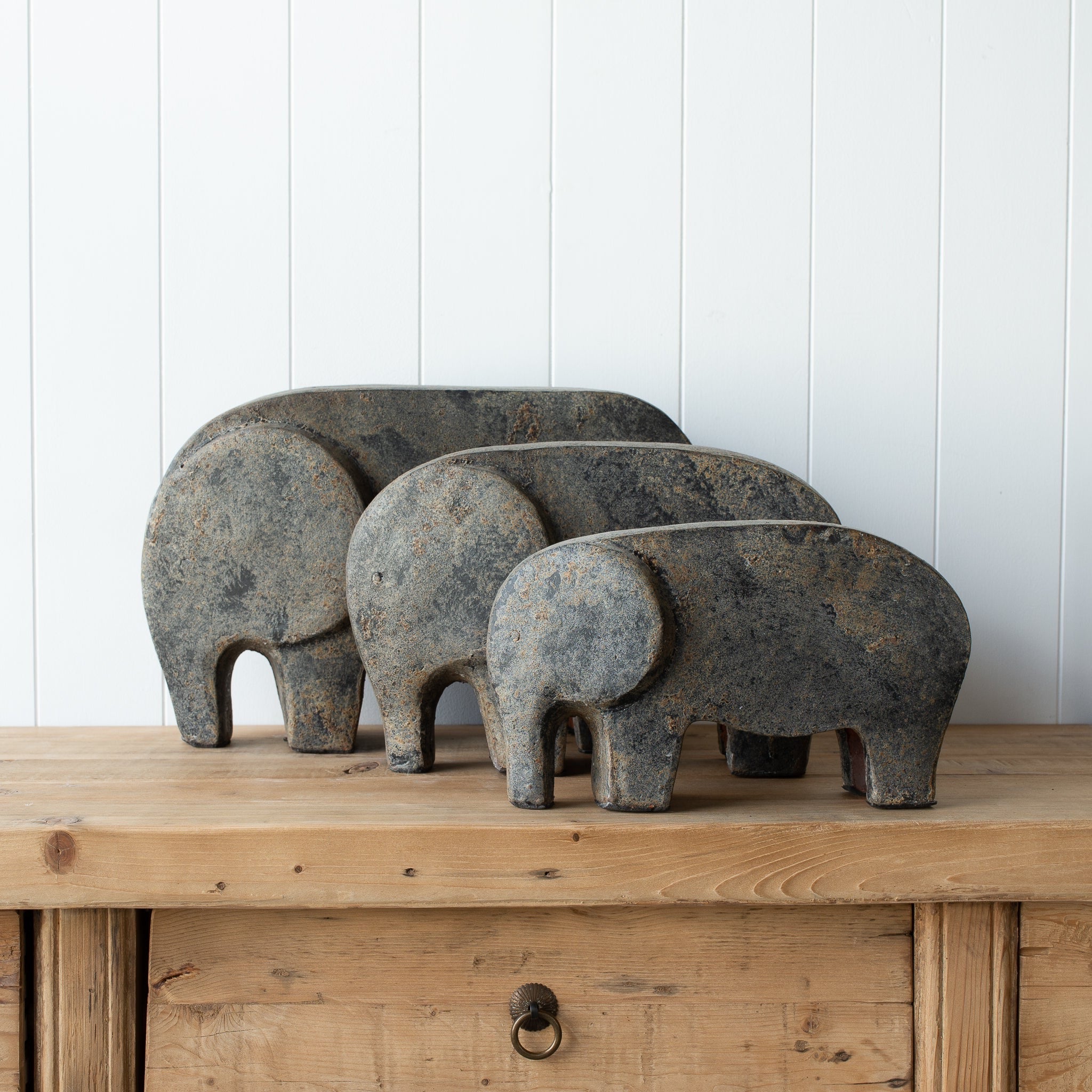 Terracotta Elephants | Three Sizes