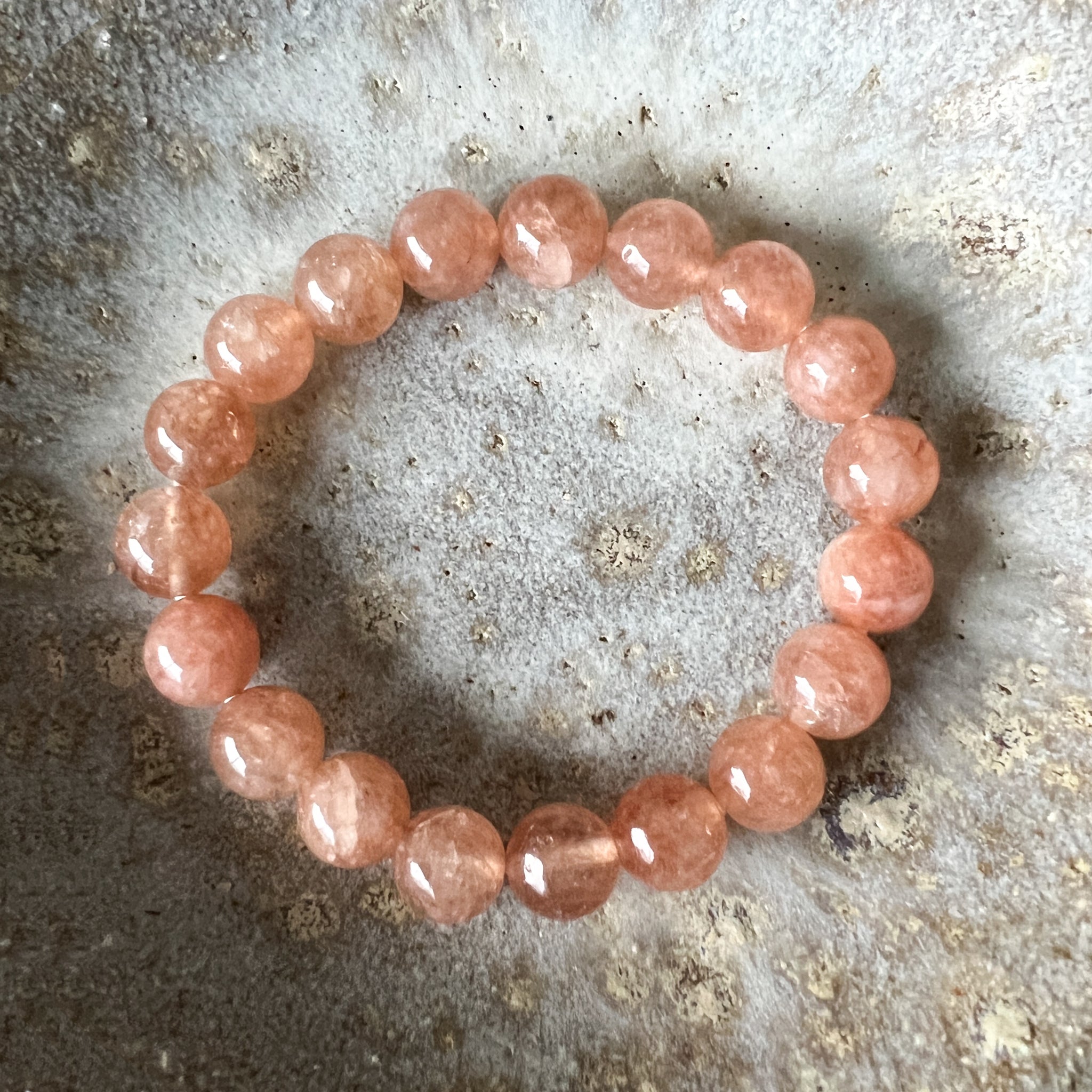 Natural Stone Bracelet | Sunstone