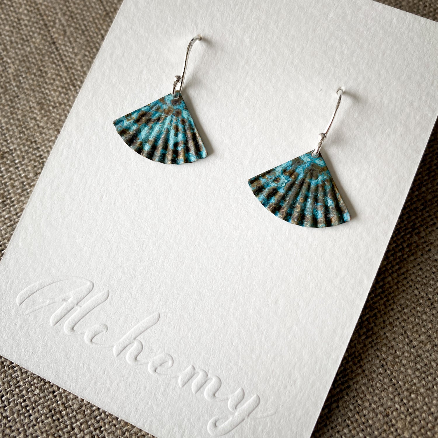 Alchemy Artisan Earrings | Pleat
