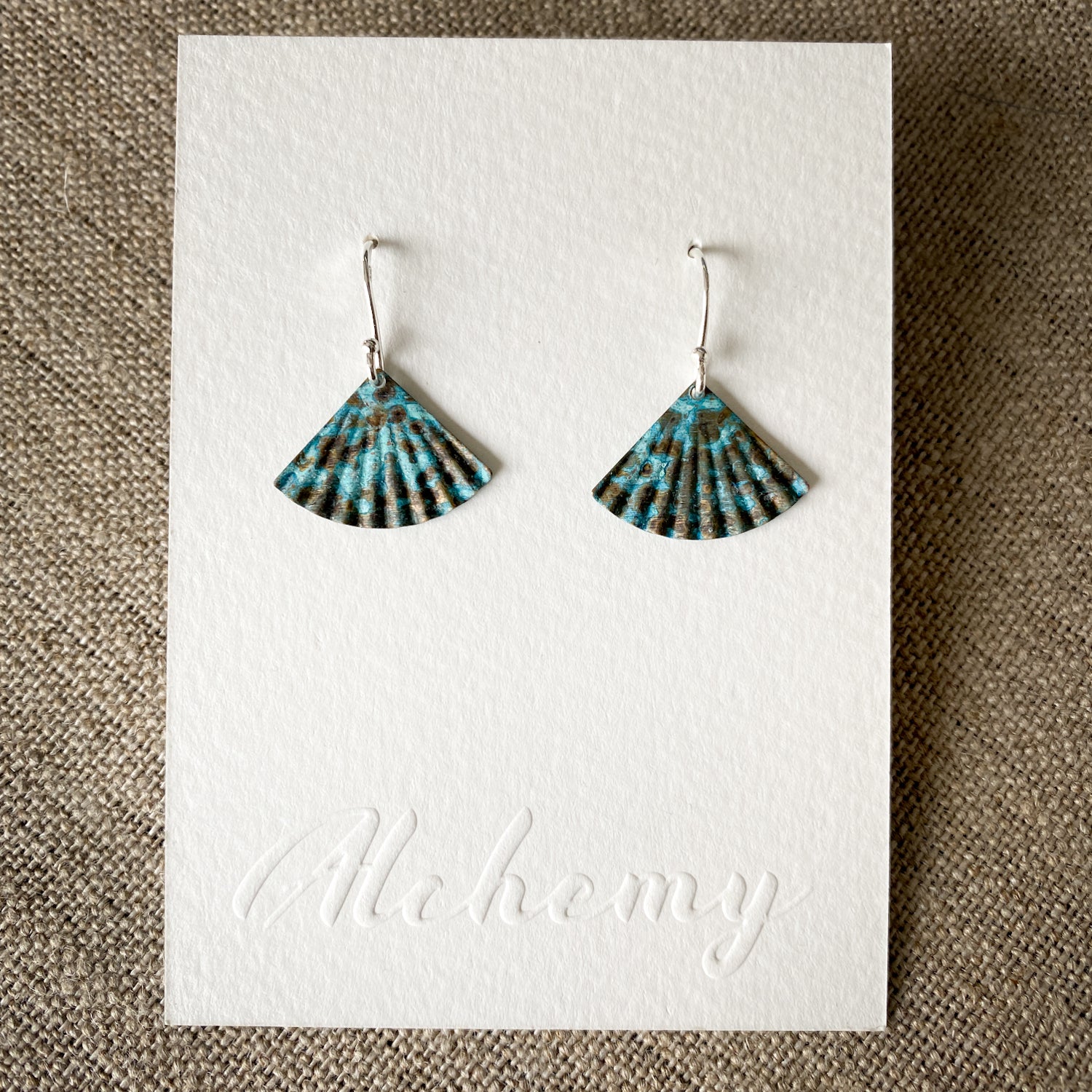 Alchemy Artisan Earrings | Pleat